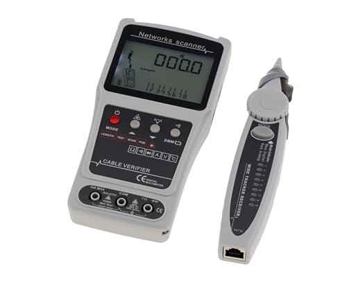 Kalea-informatique Tester Rete Rame e Fibra Multimetro