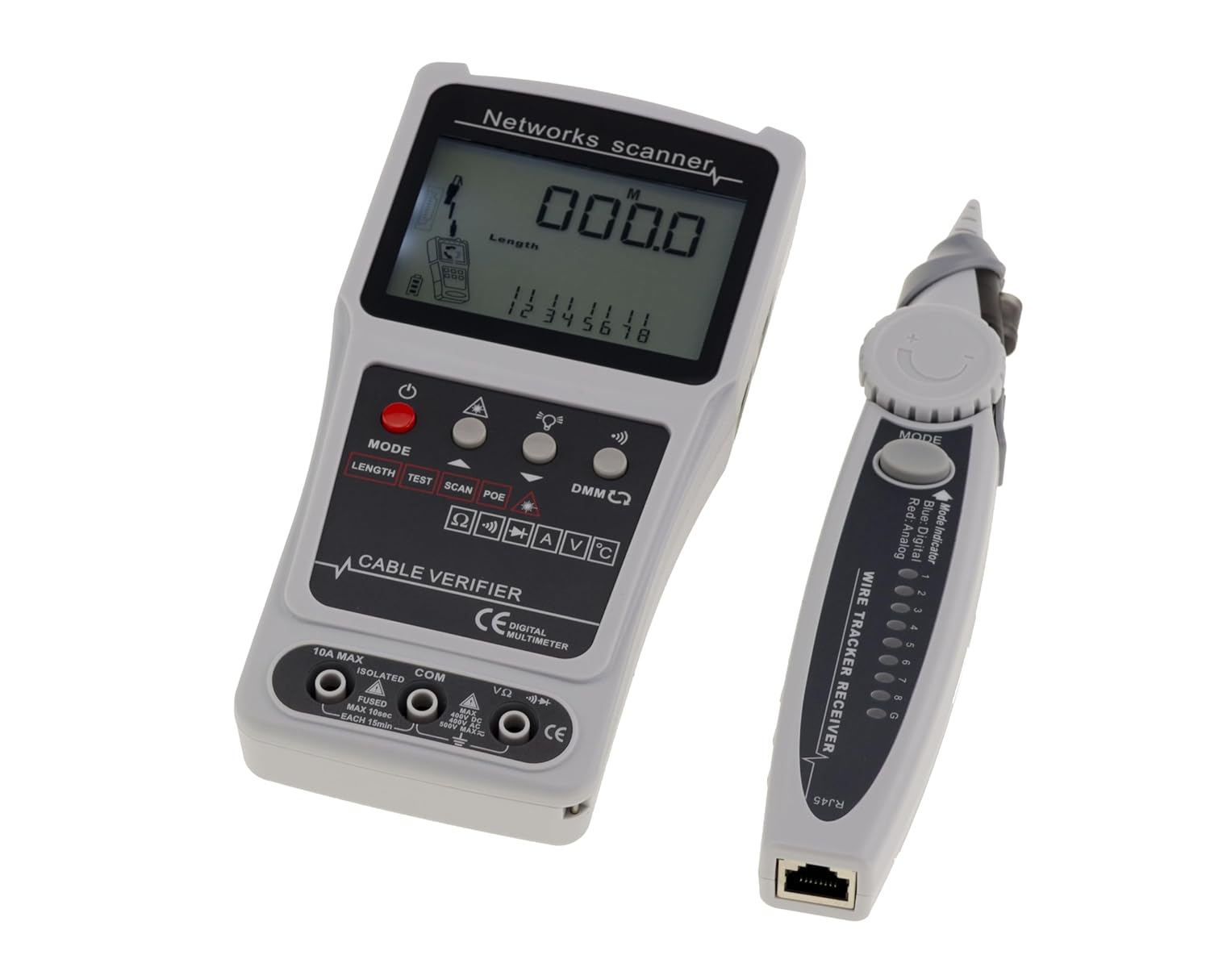 Kalea-informatique Tester Rete Rame e Fibra Multimetro - immagine 1