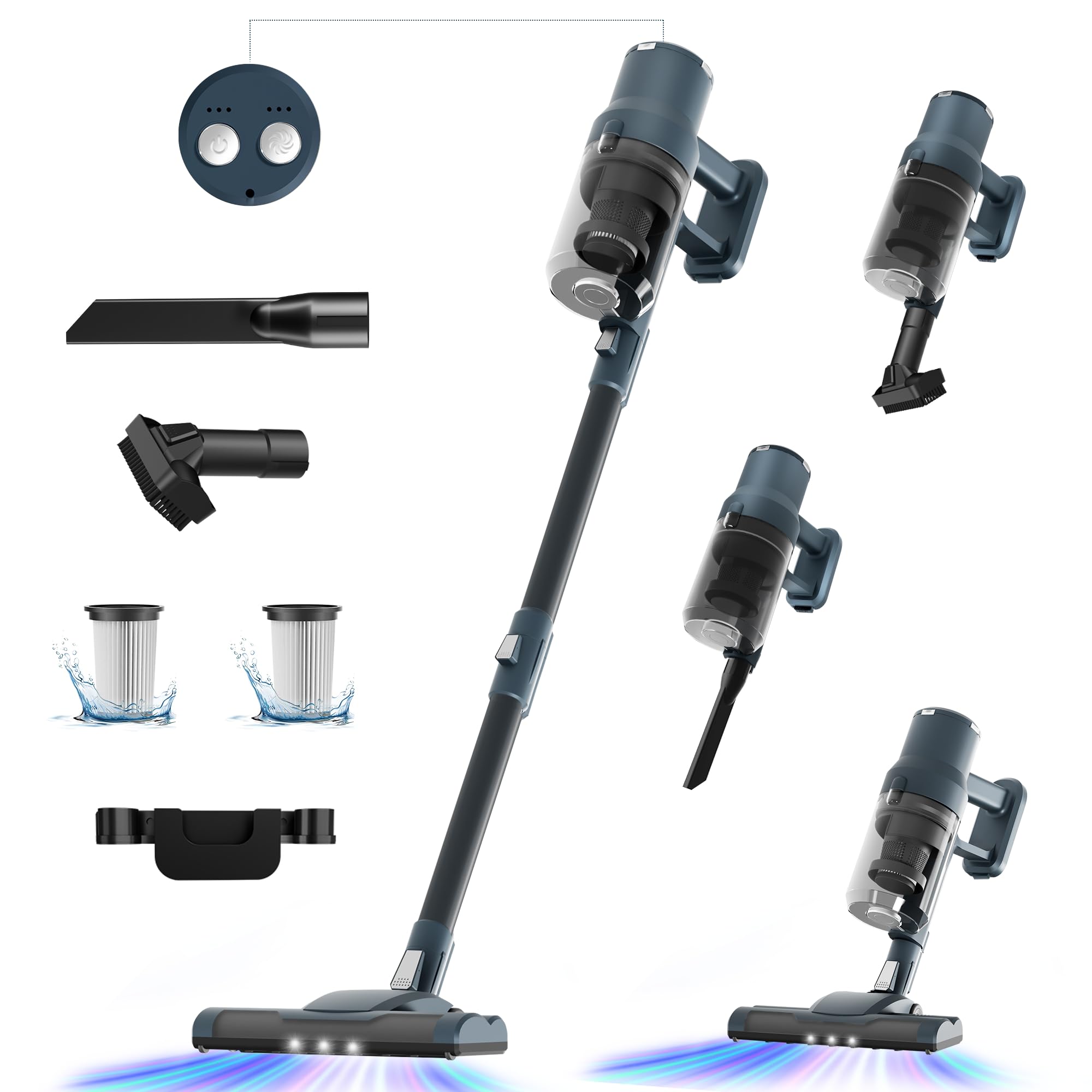 Aspirapolvere Senza Fili 6-in-1 30KPa 45min