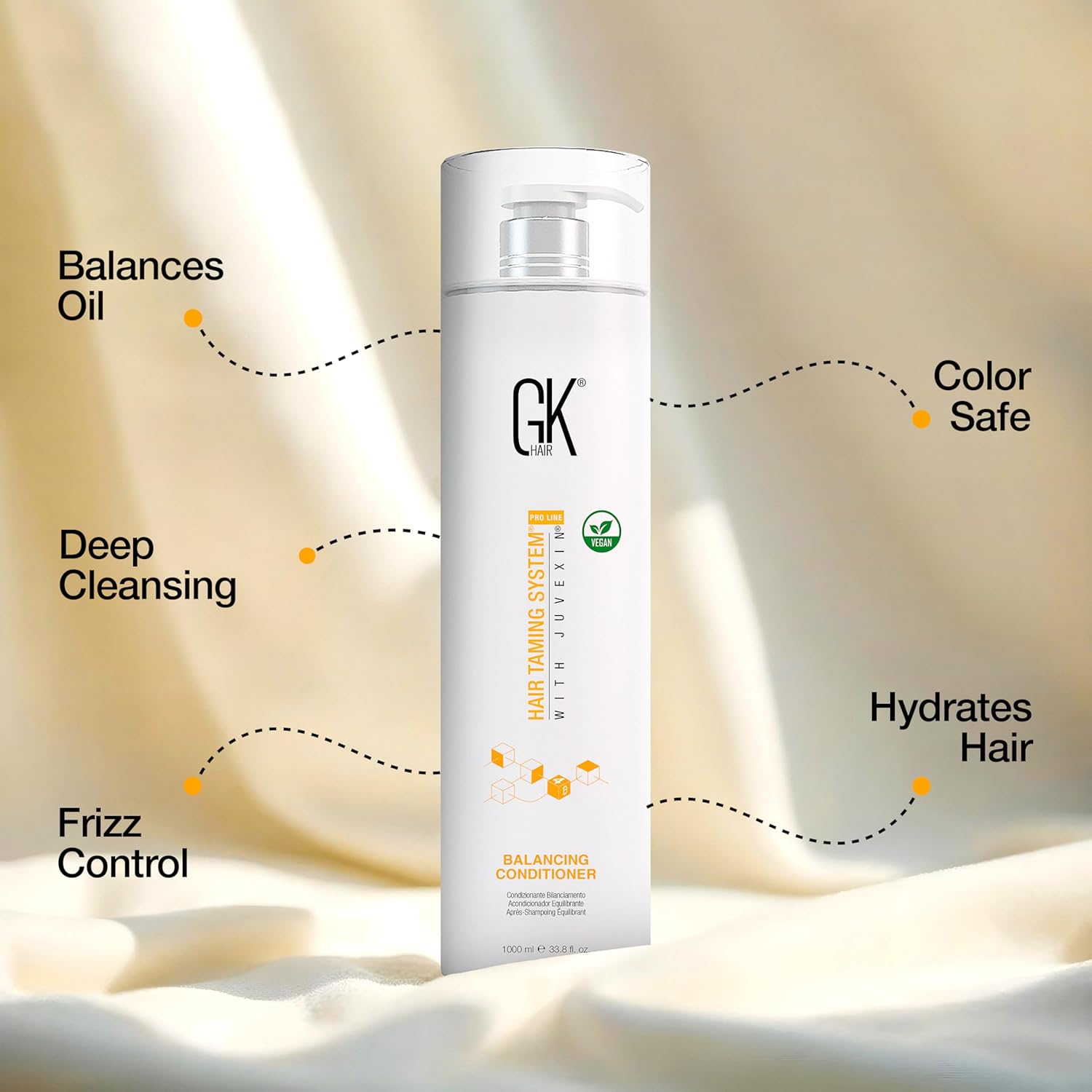 Gk Hair Global Keratin Balancing Conditioner 1000ml - immagine 4