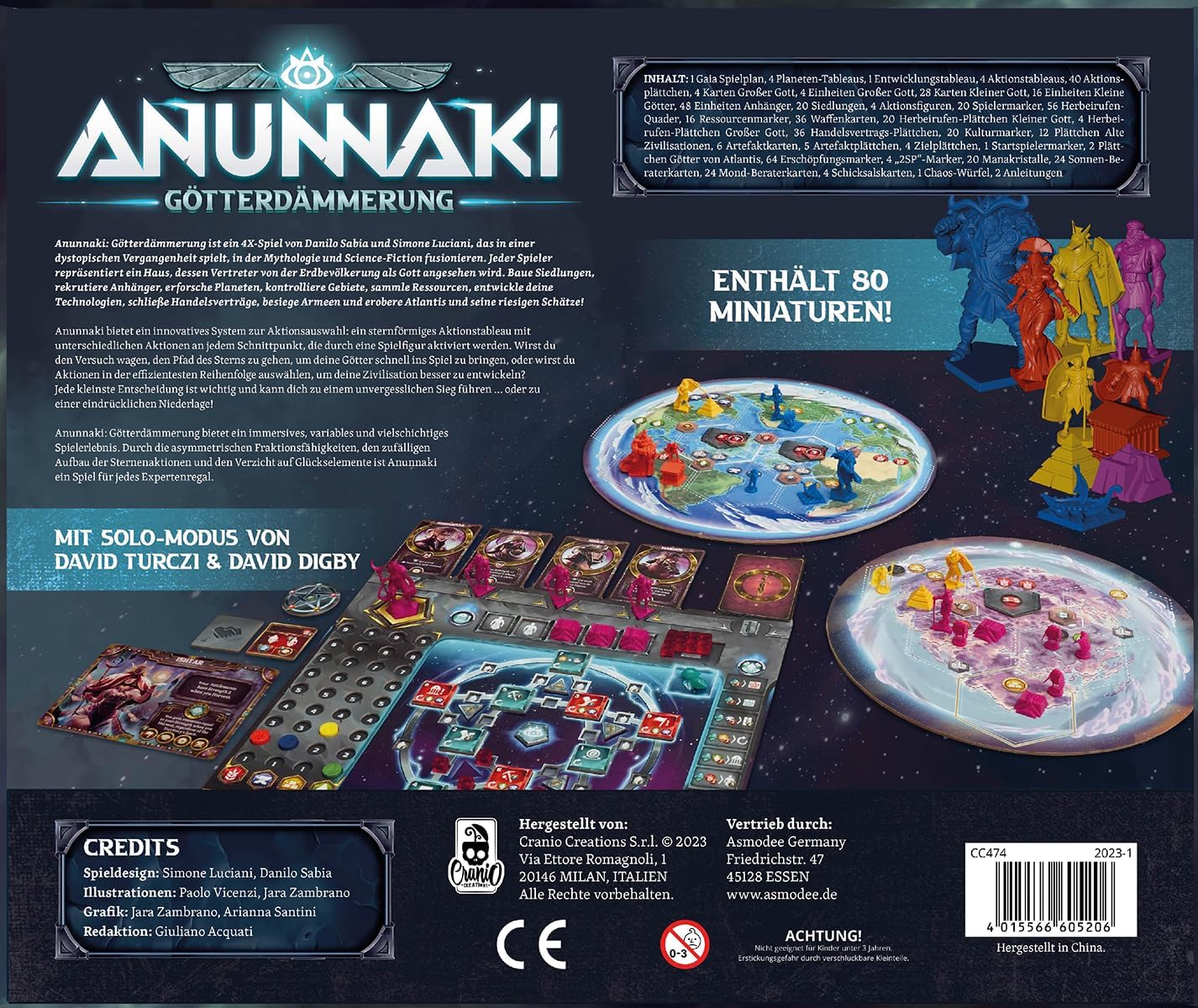 Cranio Creations- Gioco, Colore Multi-Colored, CRCD0020 - immagine 4