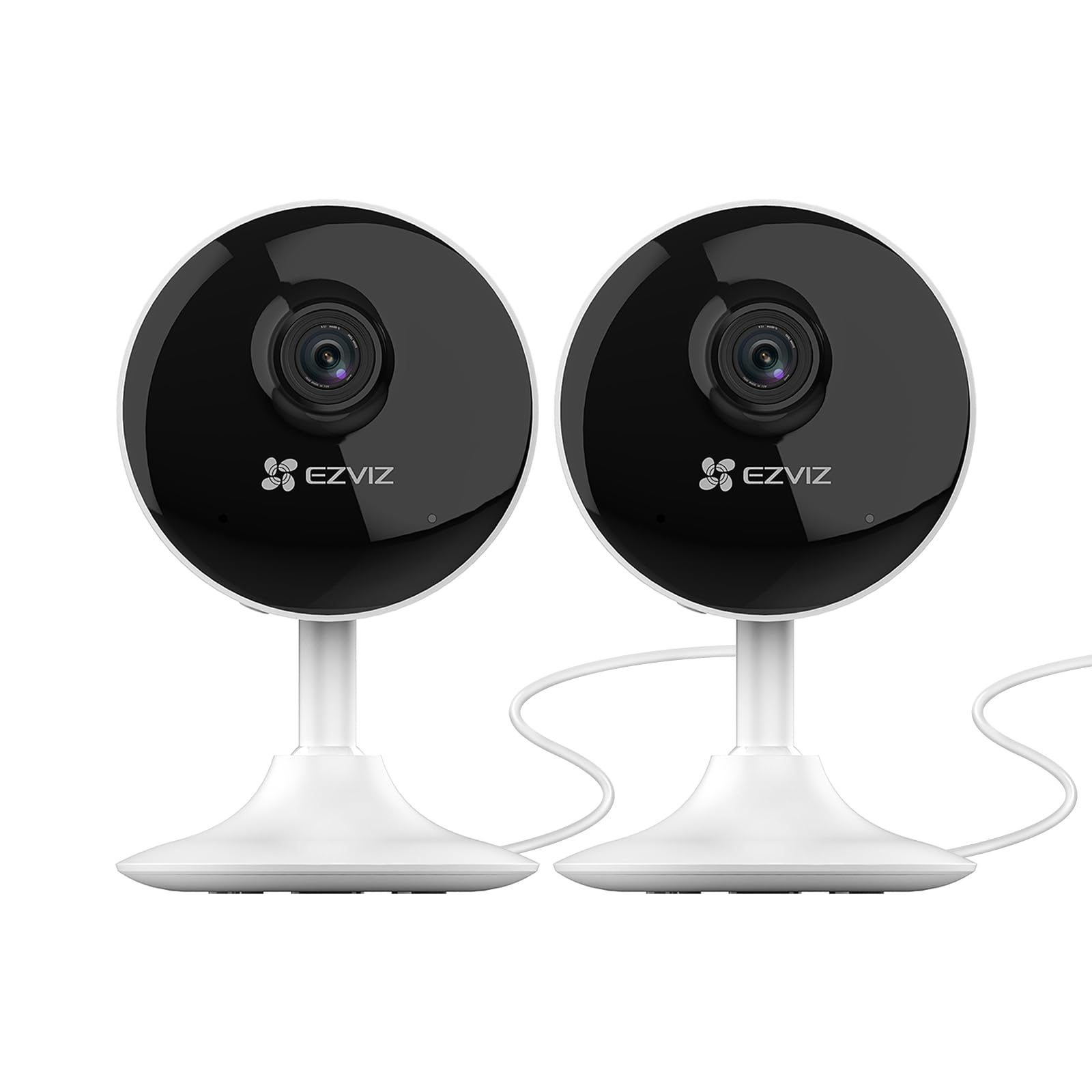 Ezviz C1C Telecamera Interno Wifi IP 1080p (2 Pezzi)