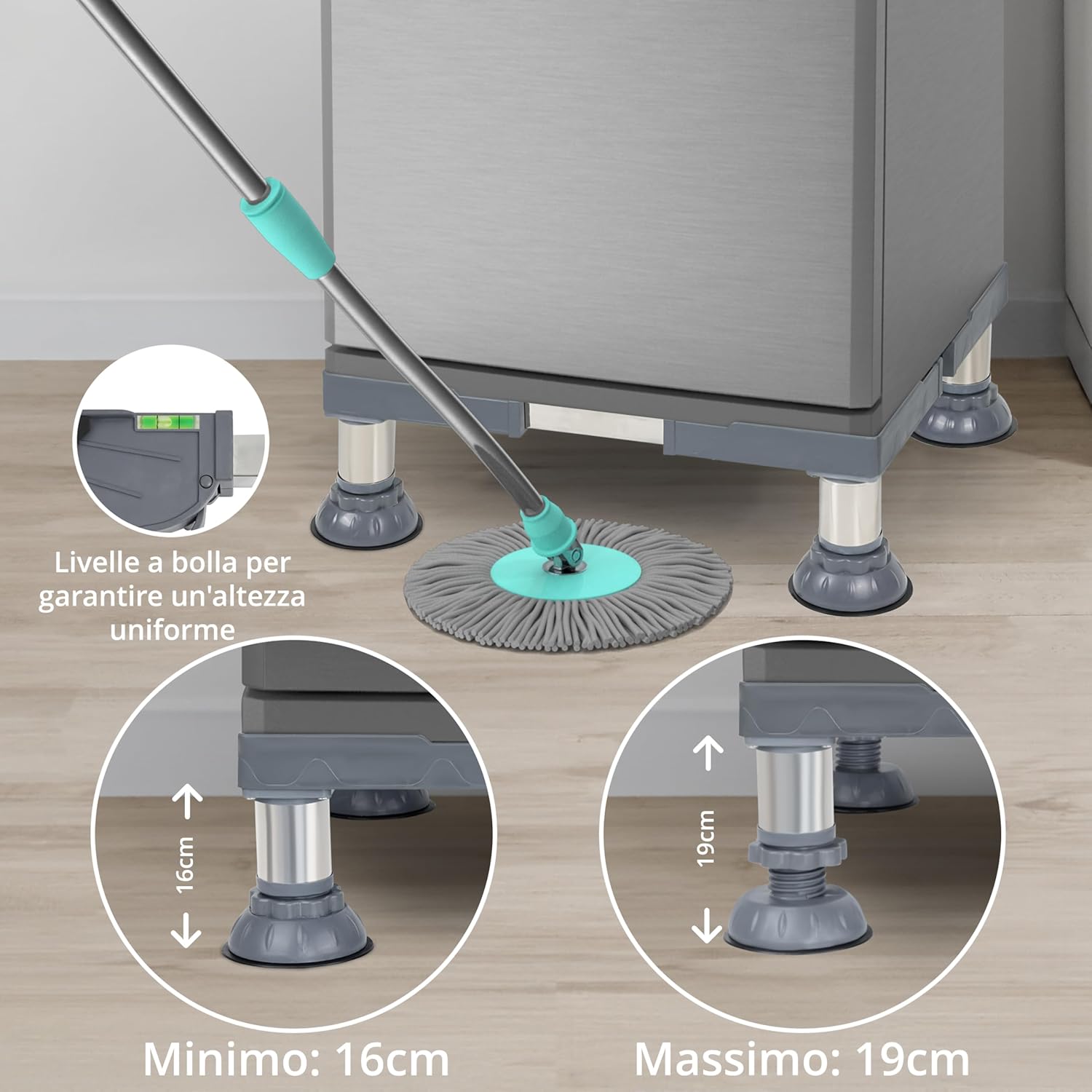 Winter Shore Supporto Regolabile per Mini-Frigo - immagine 3