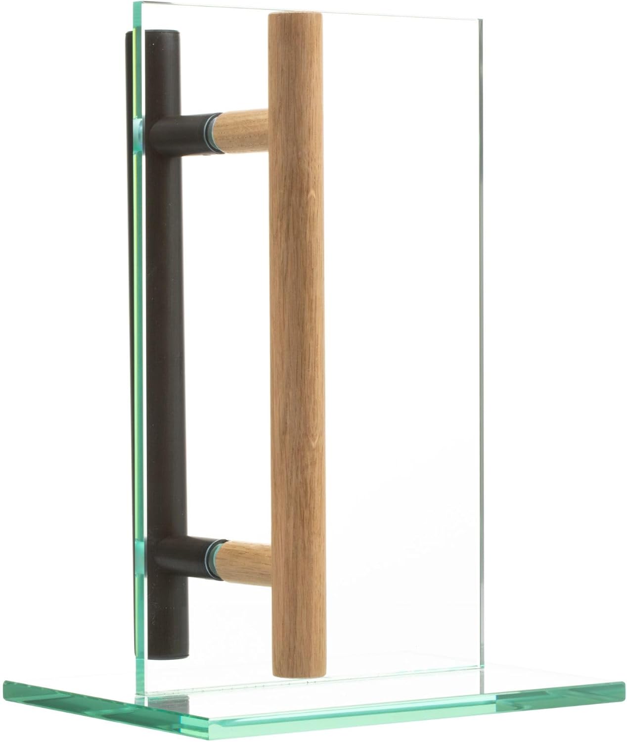 Mls Maniglia per Porta Sauna e SPA Alluminio/Legno Nera - immagine 6