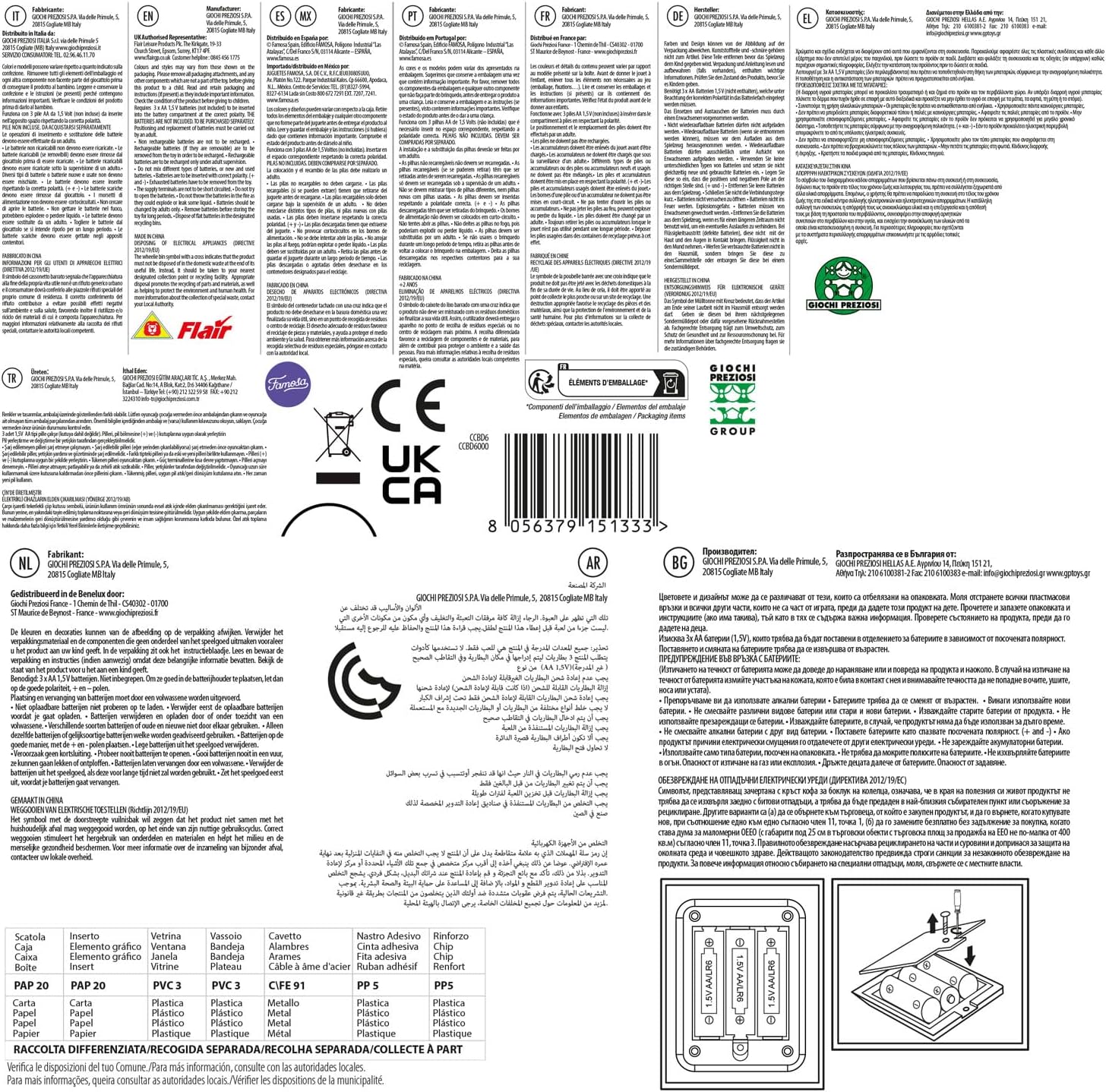 Cicciobello Camminare nella Neve - Bambola Interattiva 42cm - immagine 3