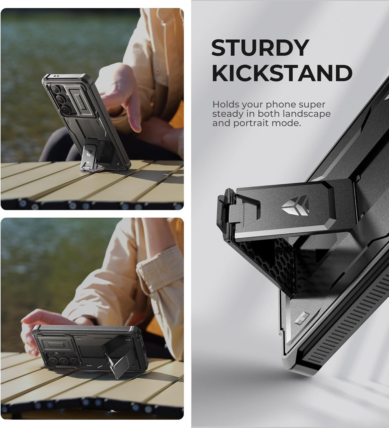 Dexnor Cover Samsung Galaxy S24 Ultra Nera - immagine 4