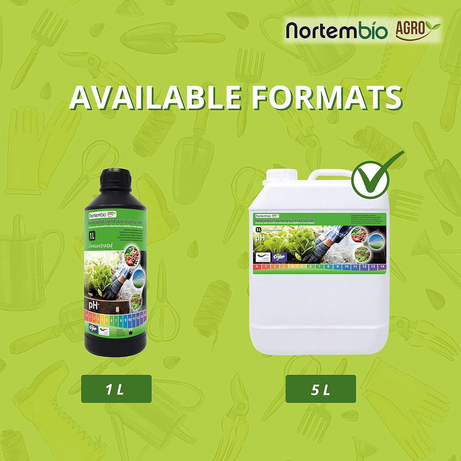 Nortembio Agro Riduttore di PH Biologico 5L - immagine 3