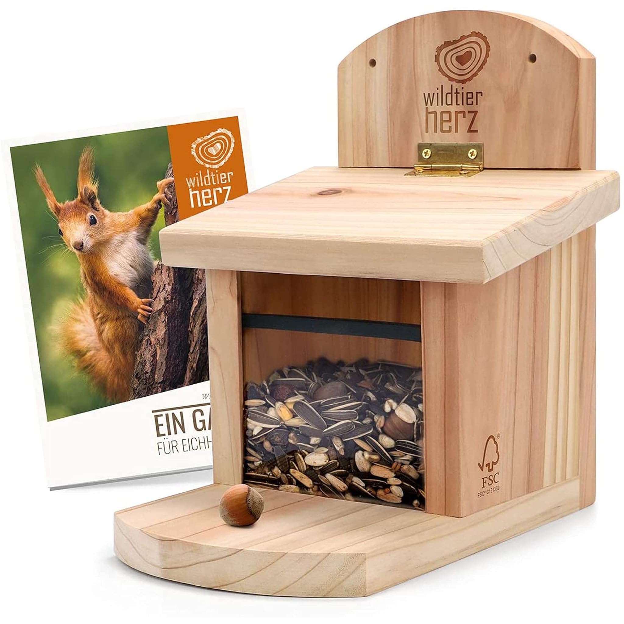 cuore di animali selvatici | Mangiatoia Scoiattolo