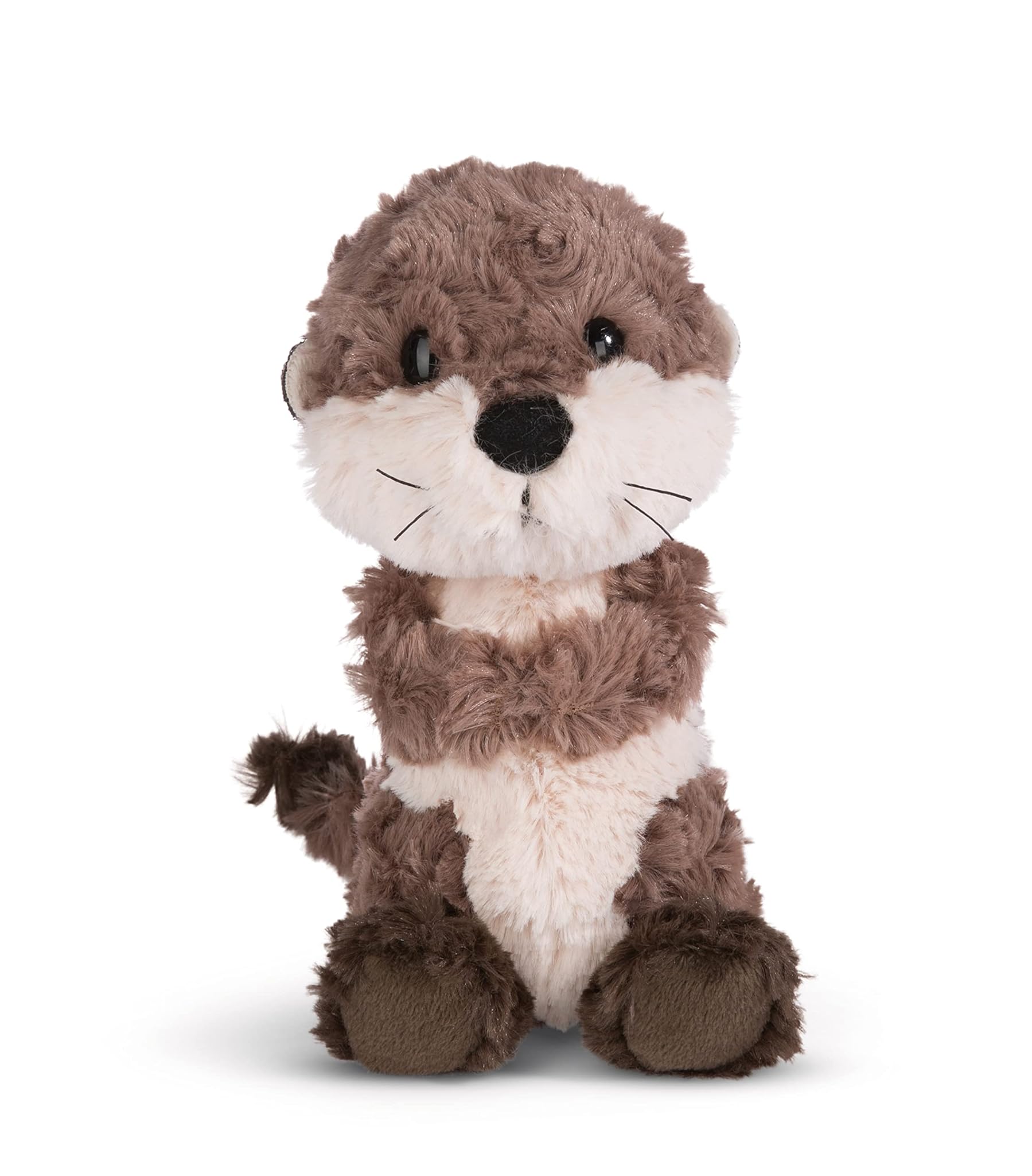 NICI 49156 Otter Oda Cuddly Toy 35 cm Grey Slimming Soft Plush Cute Plush Toy for Cuddling And Playing, for Children And Adults, Great Gift Idea