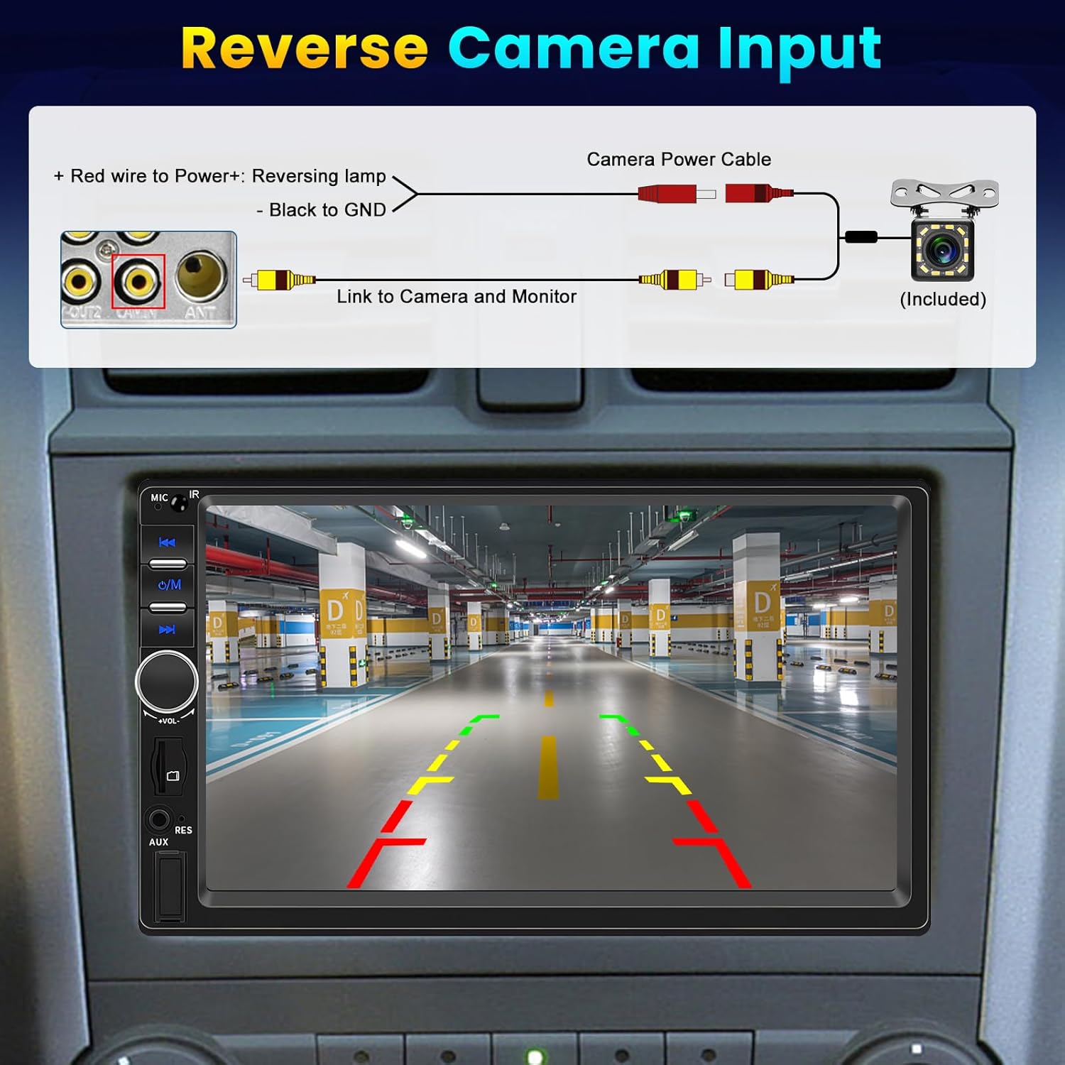 Autoradio 2 Din 7" Touchscreen con CarPlay e Android Auto - immagine 4