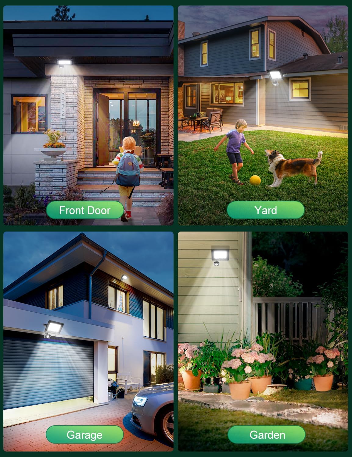 Tailcas Faretto LED da Esterno 30W con Sensore di Movimento - immagine 7