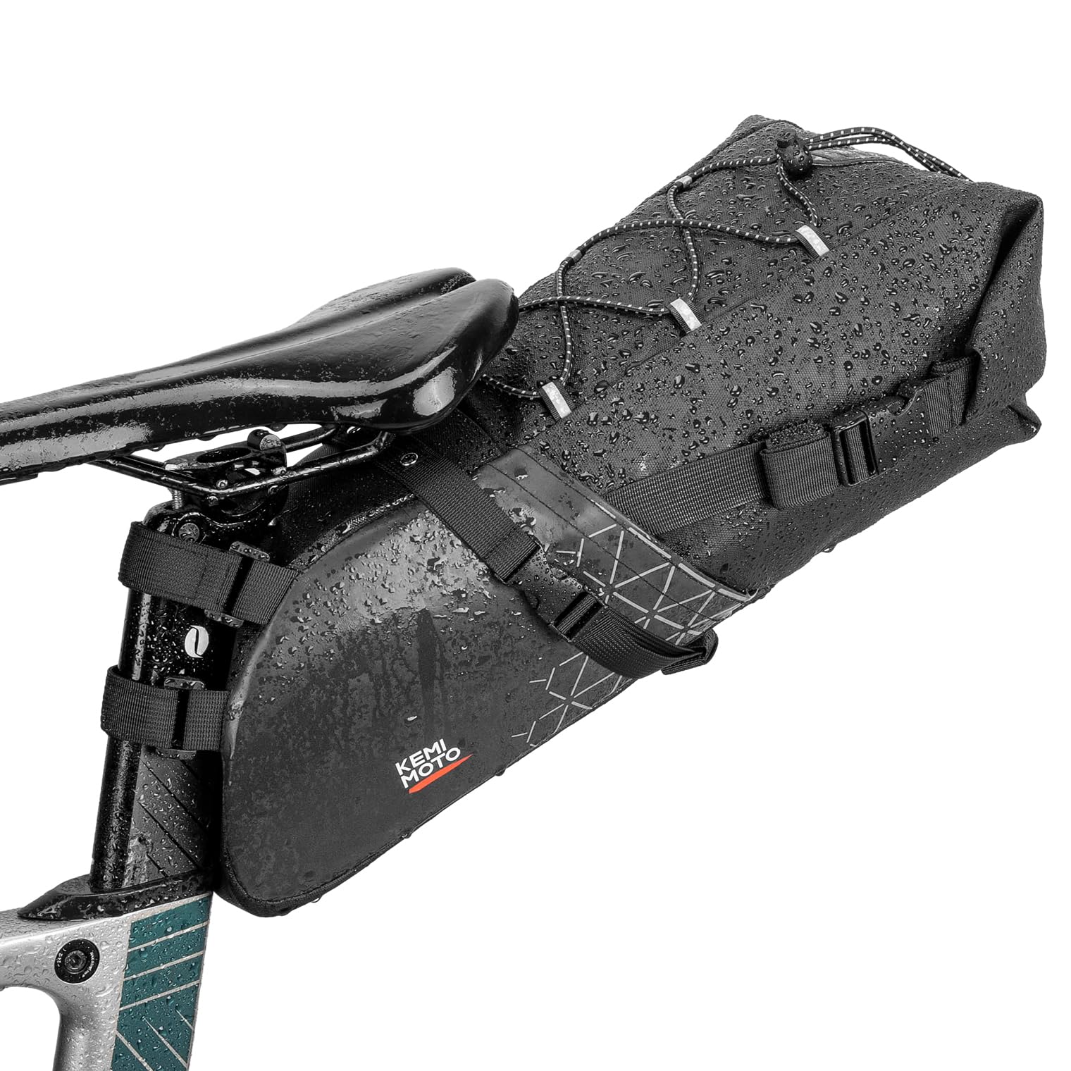 Kemimoto Borsa da Sella Bici 15L Impermeabile
