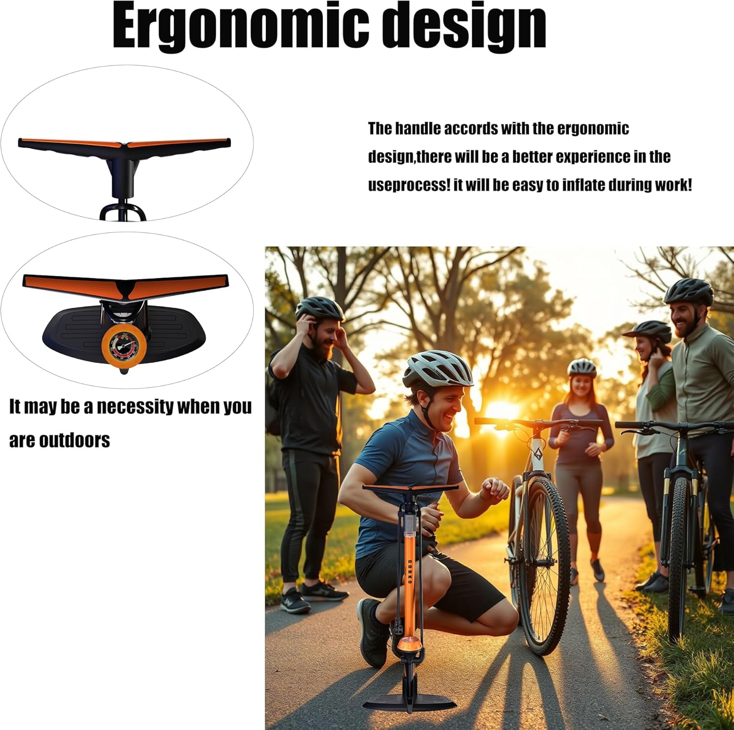 Pompa da Pavimento per Bici 160 psi - immagine 4