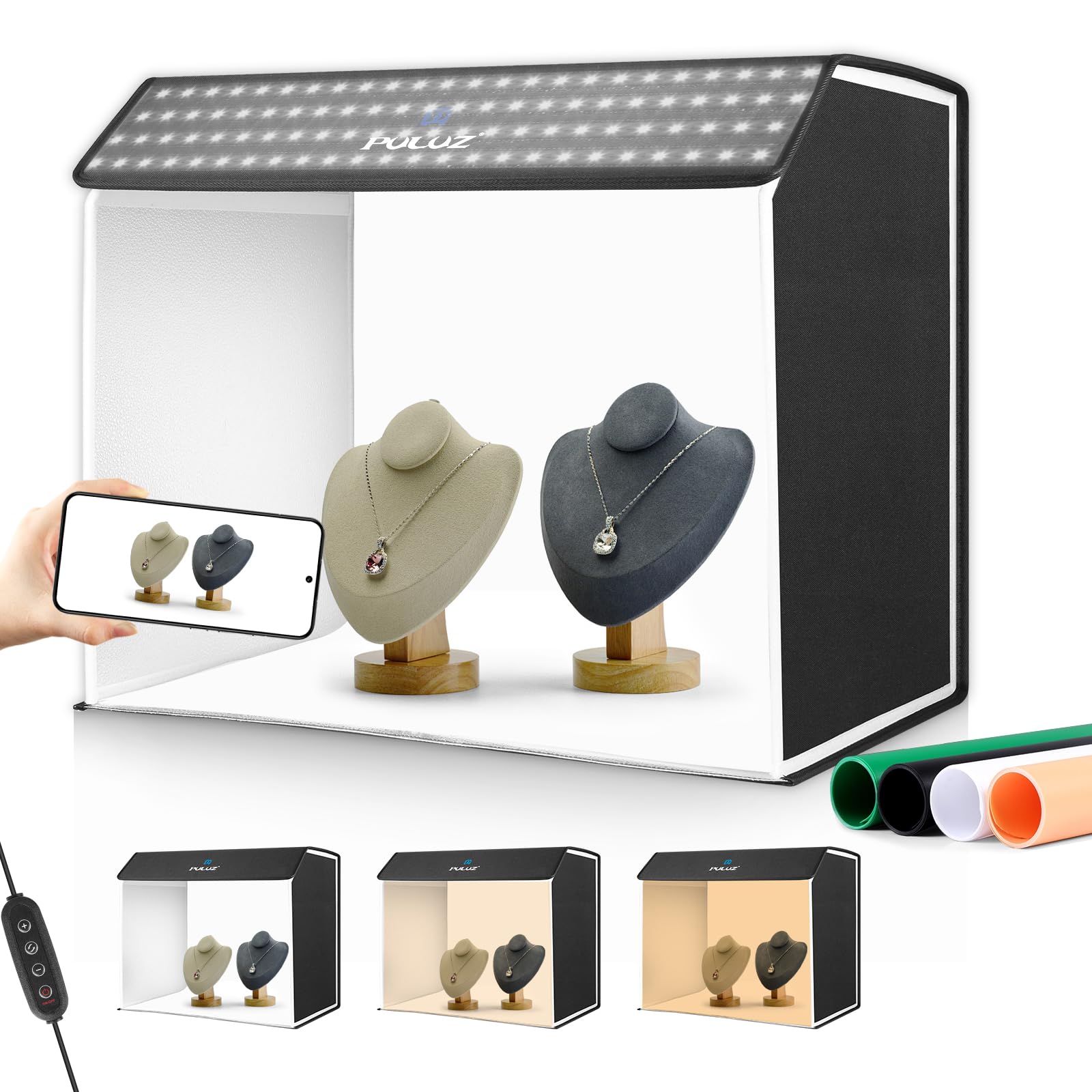 Puluz Scatola Luminosa Studio Fotografico 60x40cm