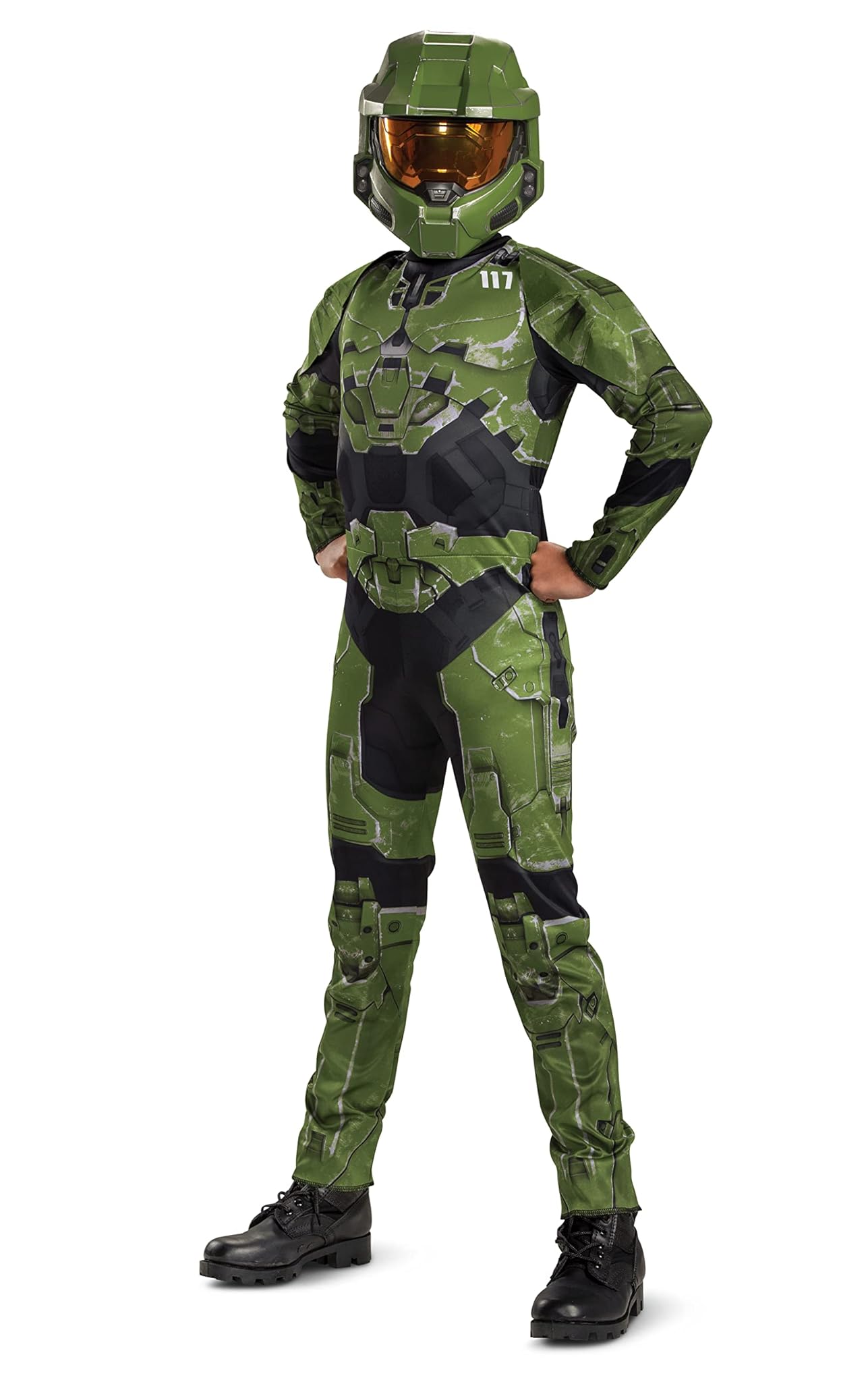 Disguise Costume Master Chief Bambini Verde