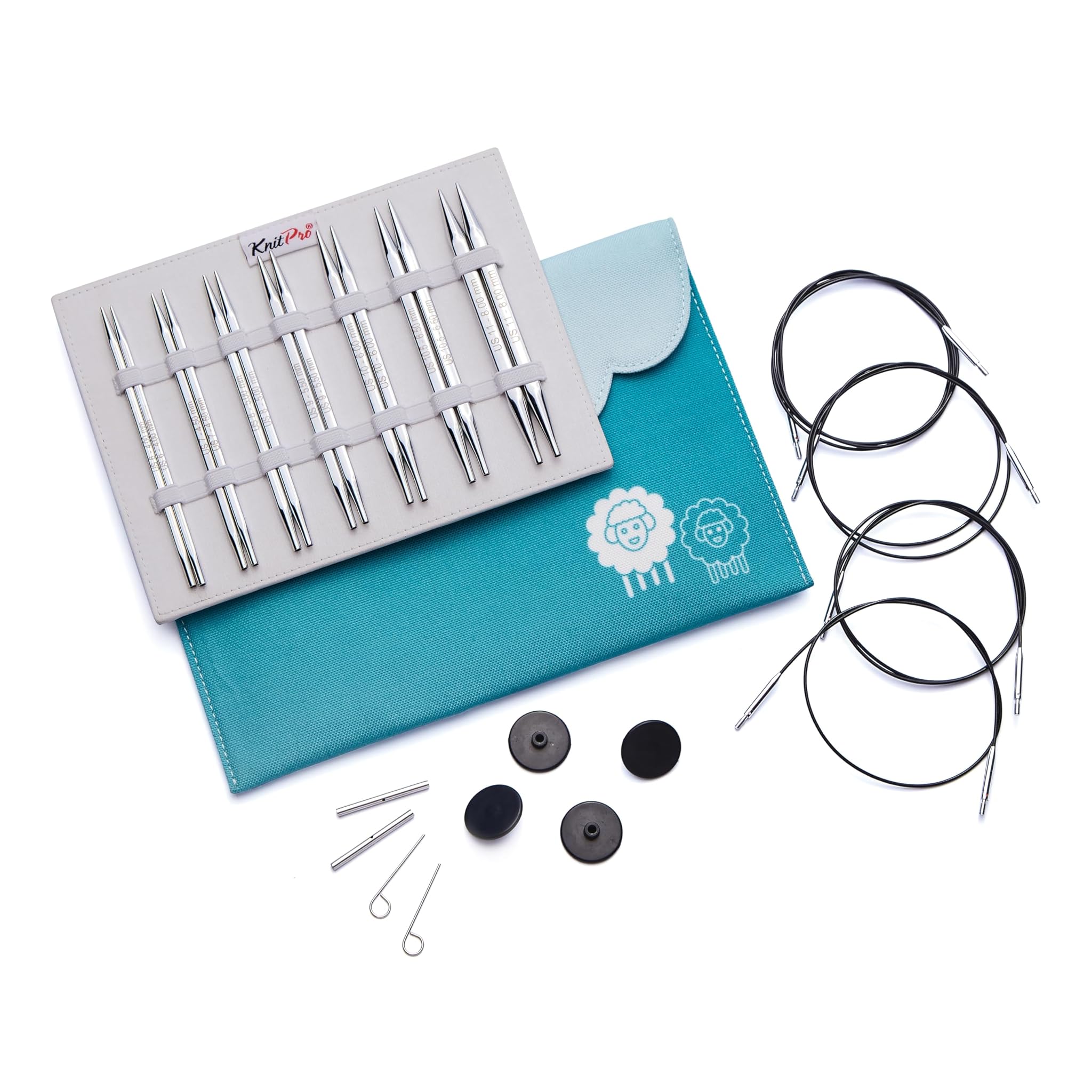 Knitpro Nova Cubics Deluxe - Set Punte Ferri Circolari