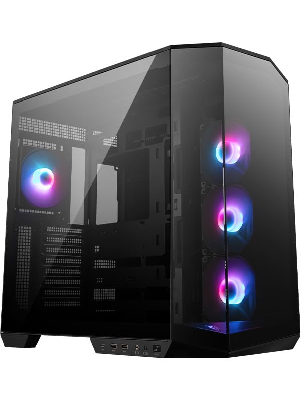 Msi MAG PANO 100R PZ Custodia PC Gaming Mid-Tower, Nera