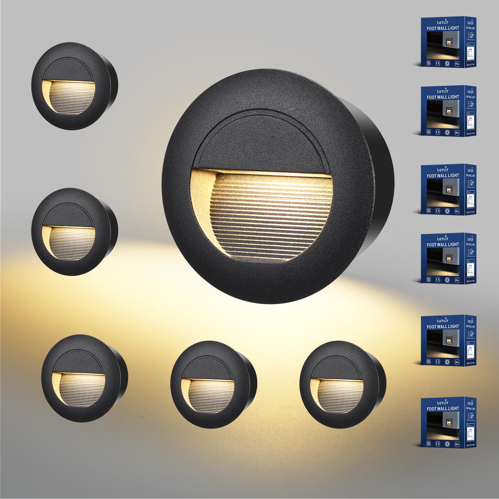 Illuminazione per Scale LED 5W 500lm (6-Pack)