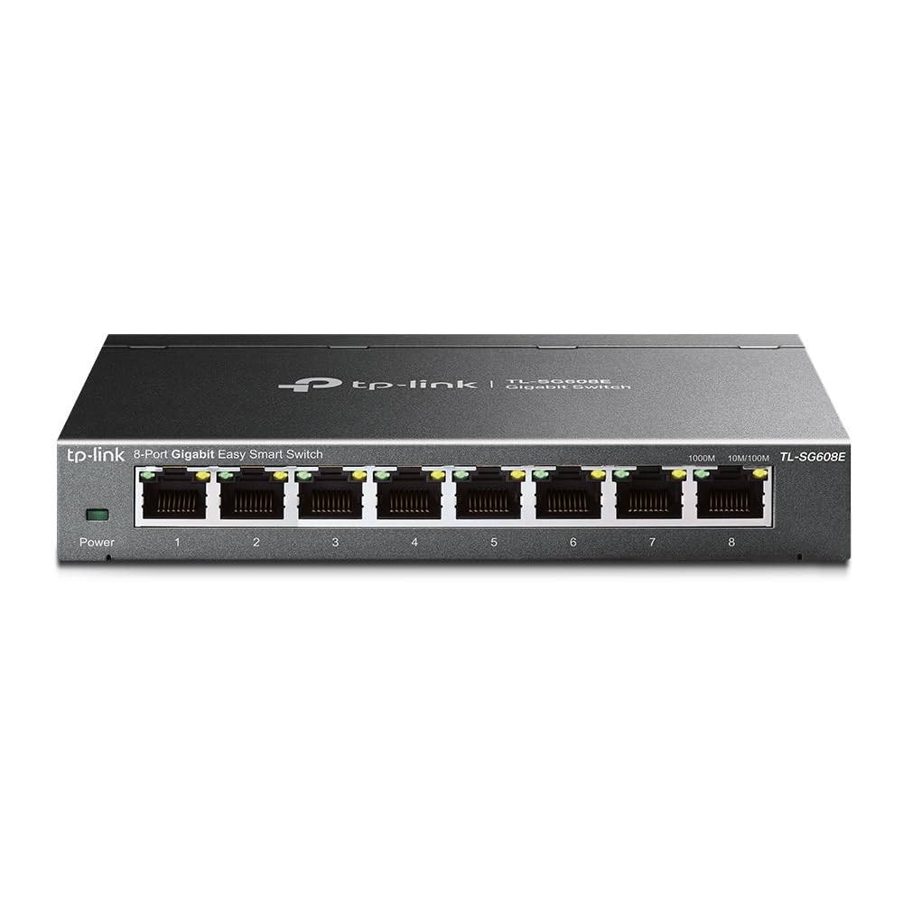 Tp-link TL-SG608E - Switch Ethernet 8 Porte Gigabit