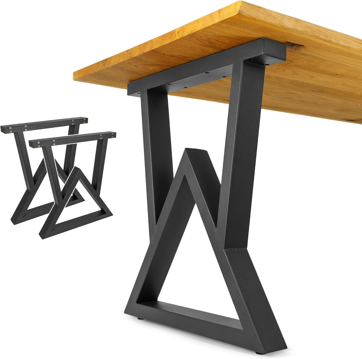 Next Level - Gambe per Tavolo Metalliche 65x74cm