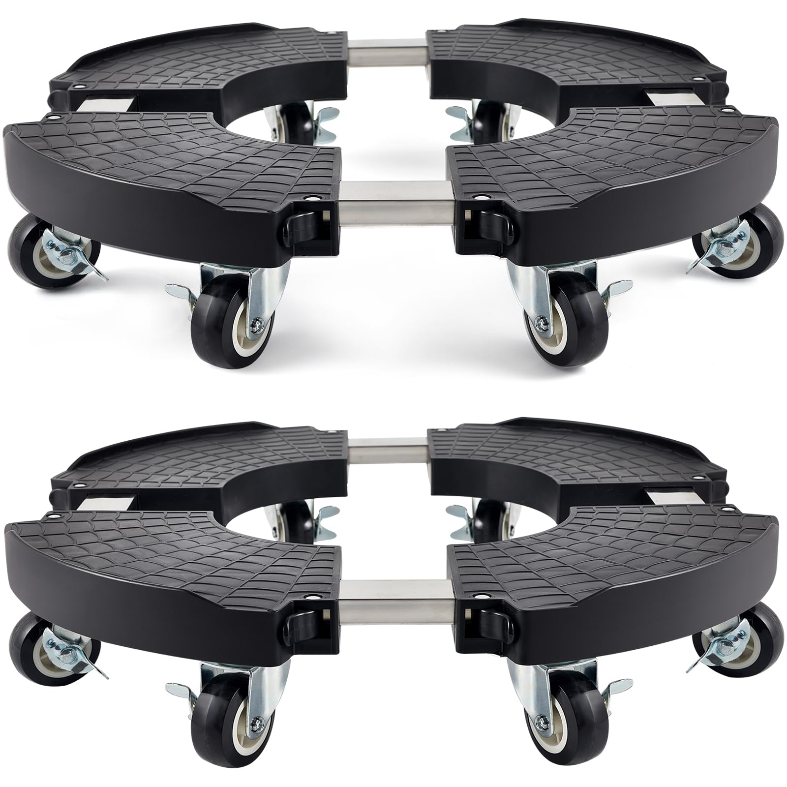 TreeGun 2 Sottovaso per Piante con 8 Ruote Bloccabili