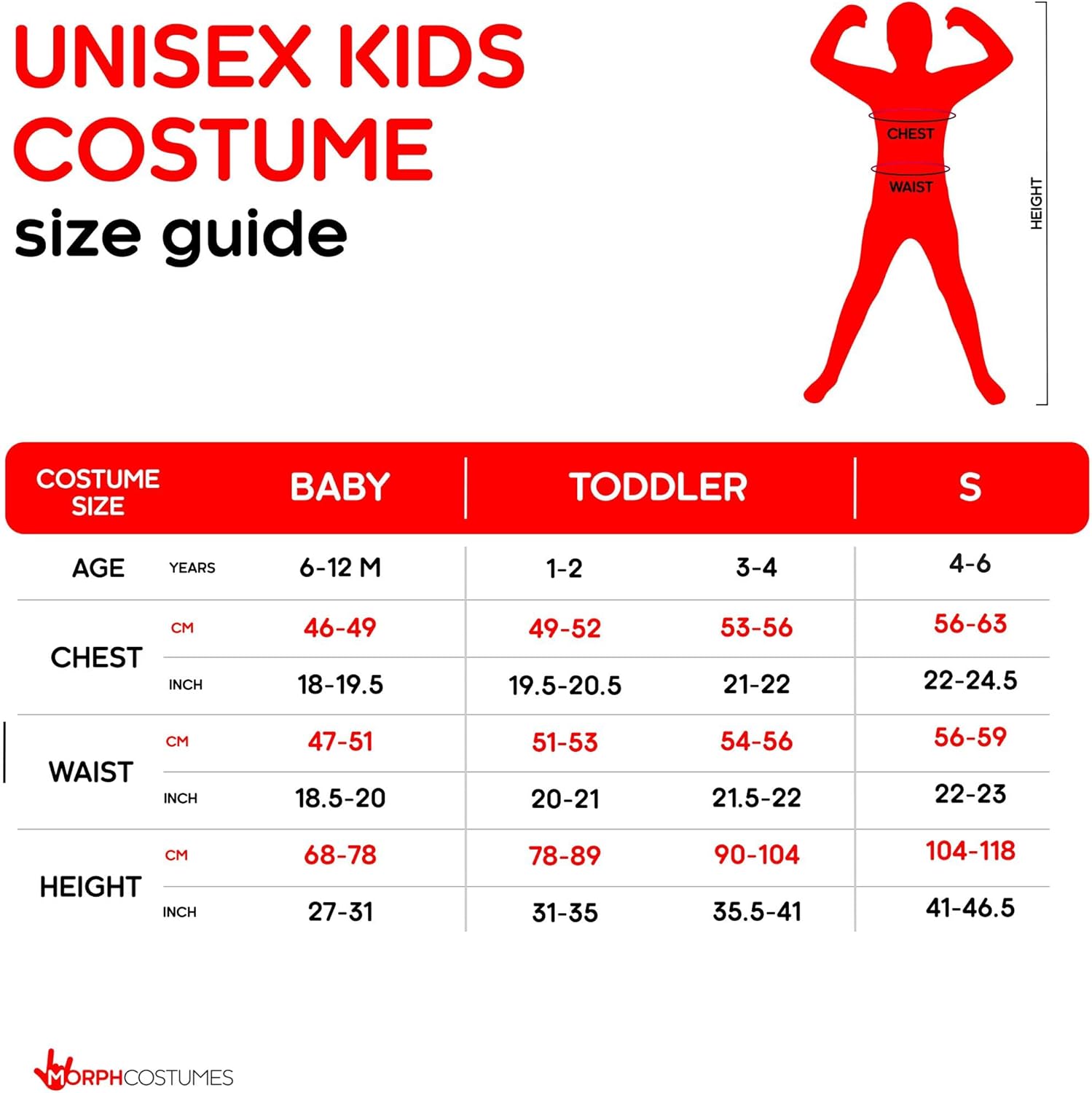 Morph Costume da Pipistrello per Bambini - immagine 6