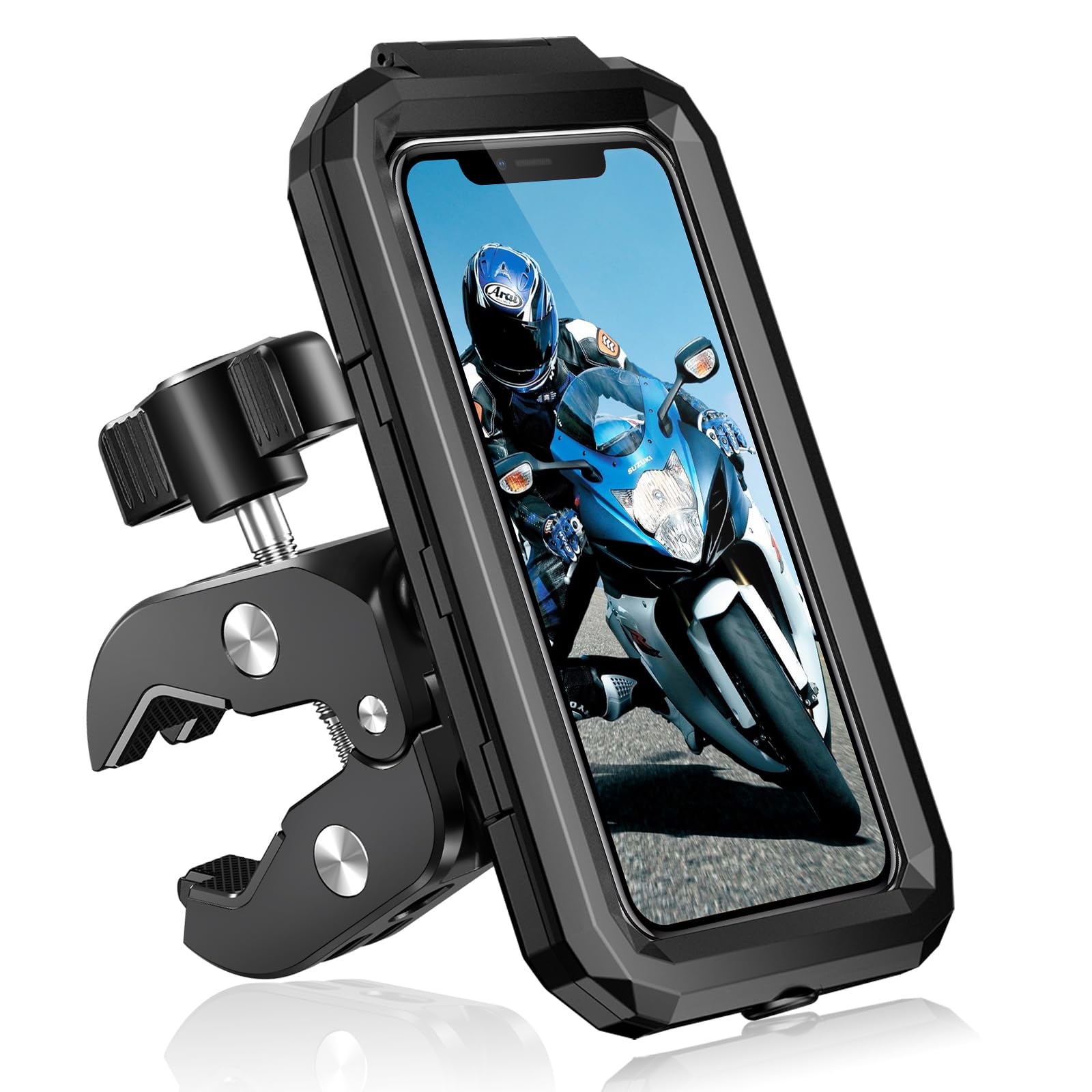 Btneeu Porta Cellulare Moto Impermeabile Universale 5.5"-7.0"
