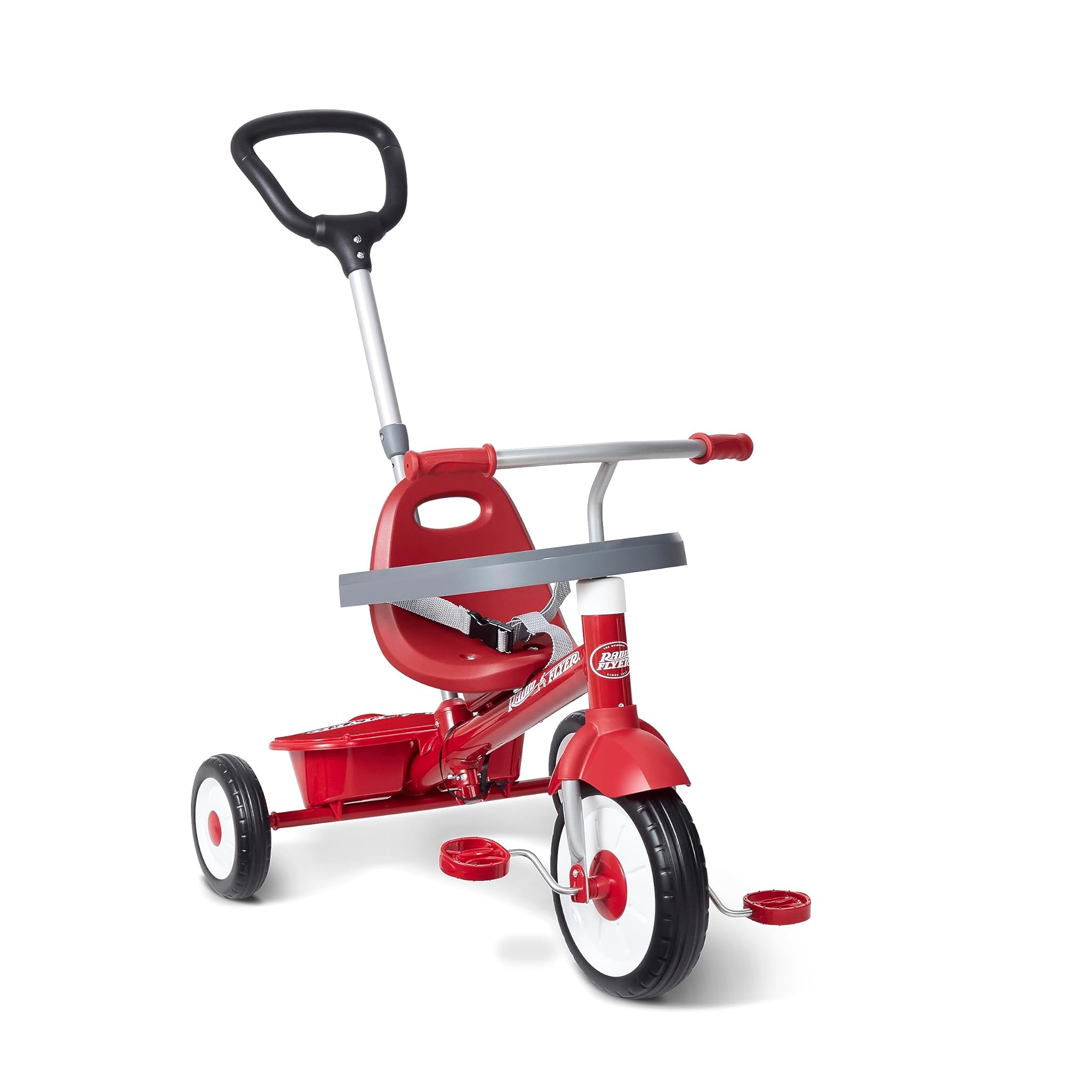 Radio Flyer 3-in-1 Stroll 'N Trike, Triciclo Rosso
