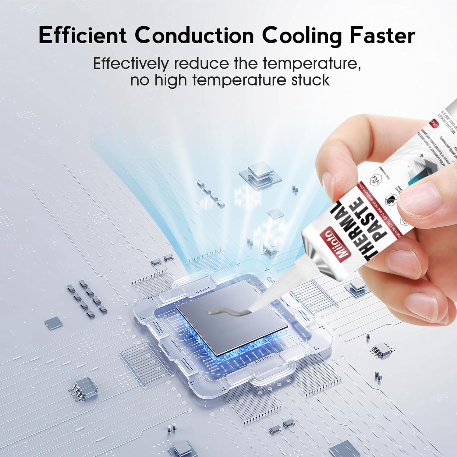 Pasta Termica CPU Alte Prestazioni - Grigio - immagine 2