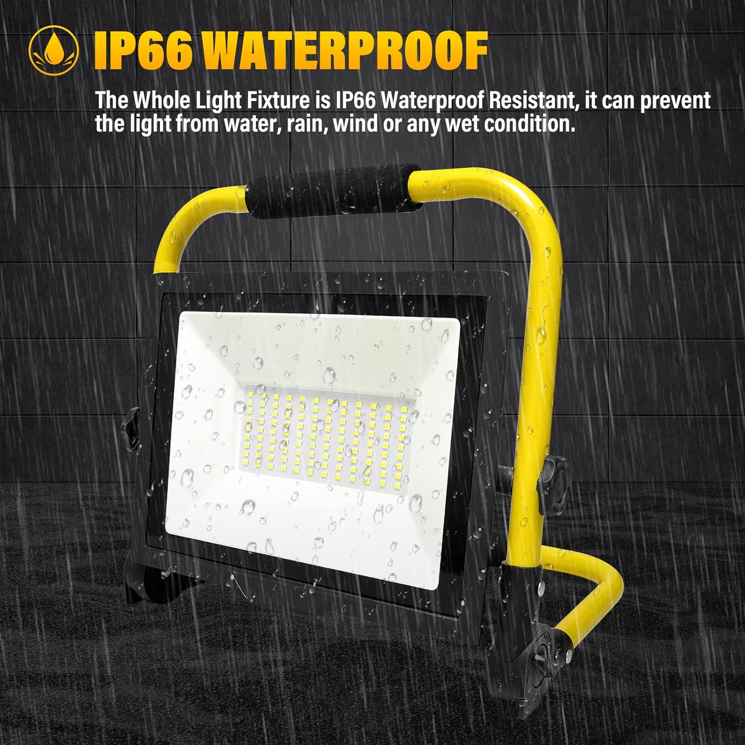 RIGIDON Faretto da Cantiere LED Portatile 75W 7500LM - immagine 7