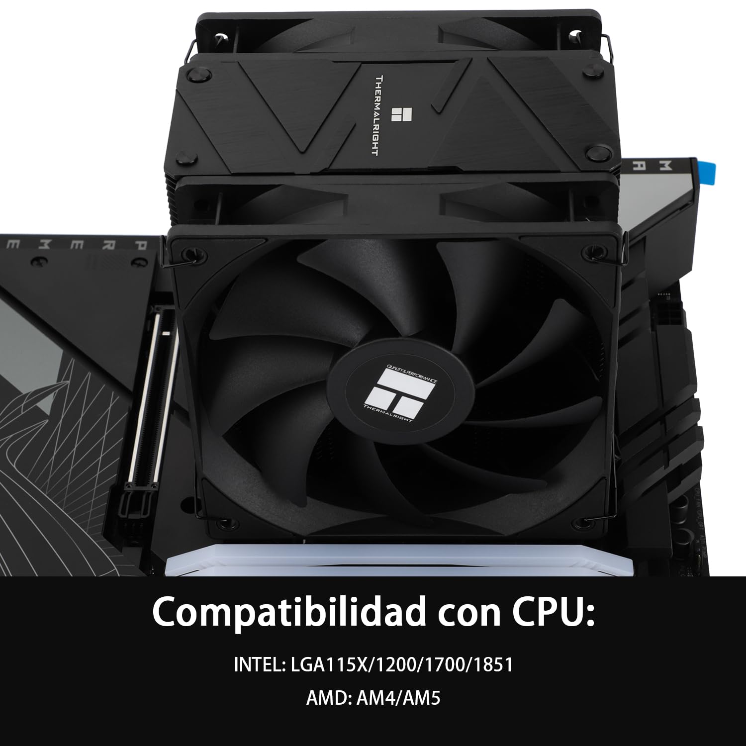 Thermalright Burst Assassin 120 EVO DARK - Raffreddatore CPU - immagine 3