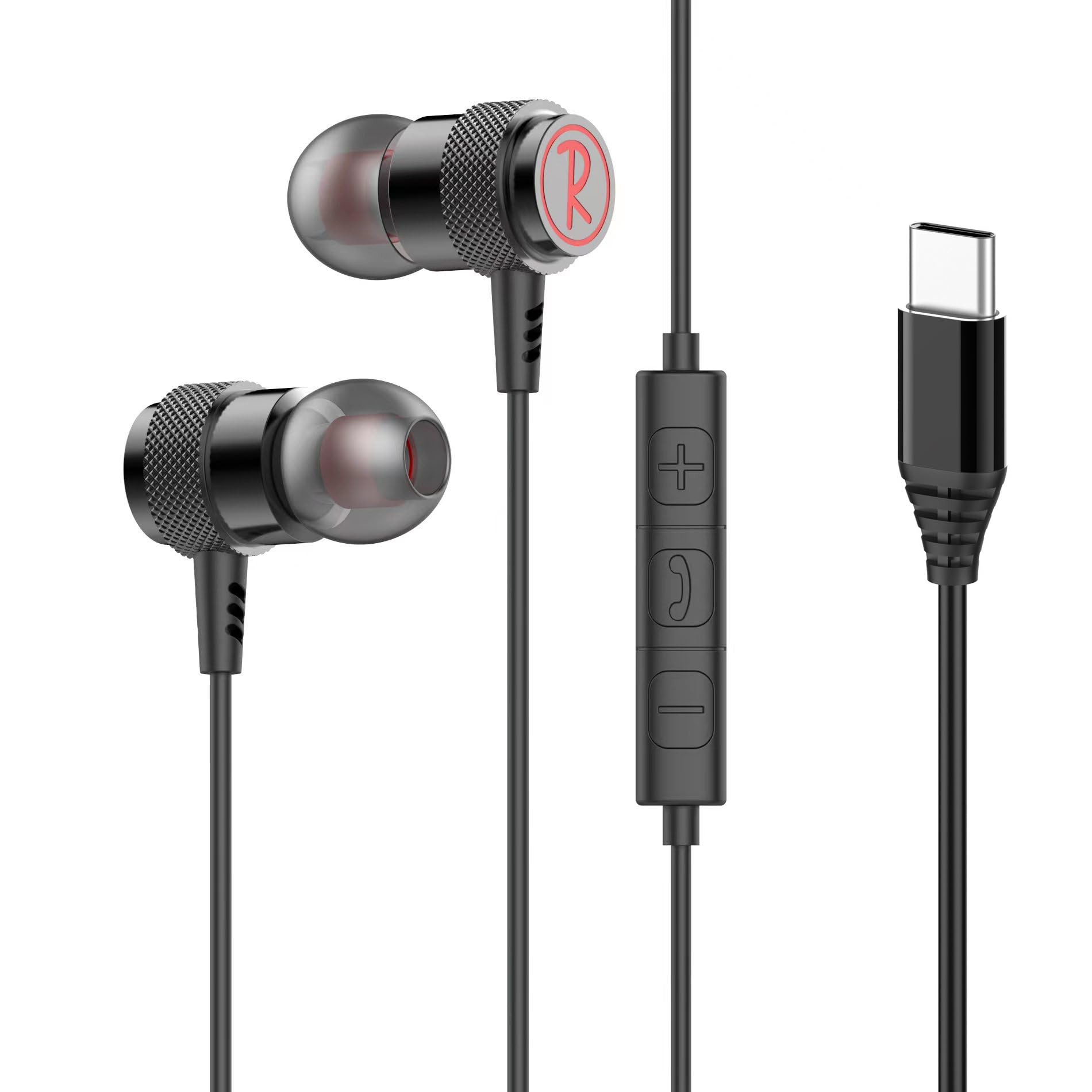 Auricolari USB-C In-Ear con Microfono