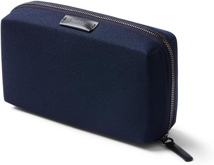 Bellroy Tech Kit - Custodia con cerniera per accessori hi-tech, Navy - immagine 1