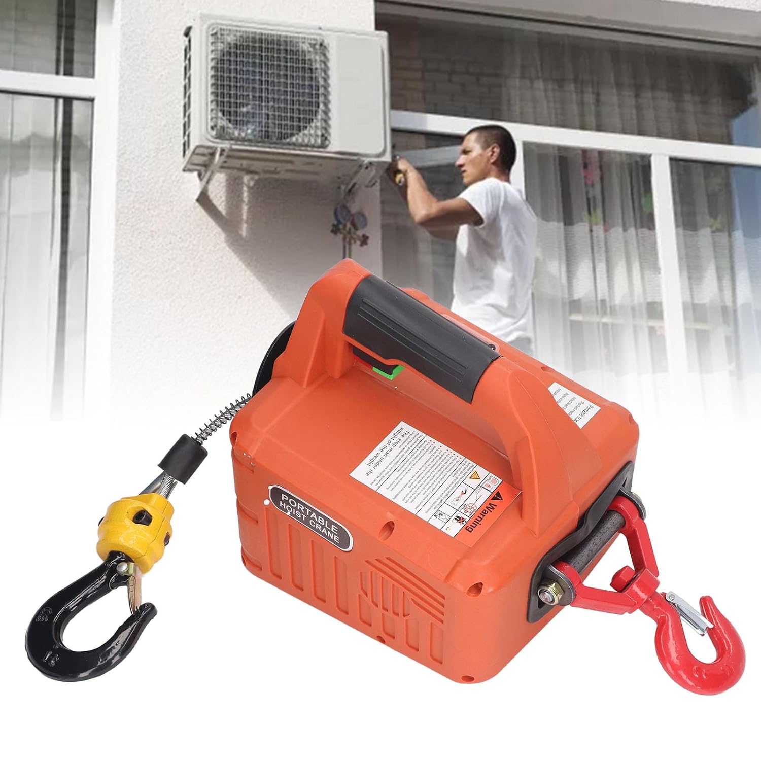 Paranco Elettrico 500KG 12V con Remoto - immagine 2