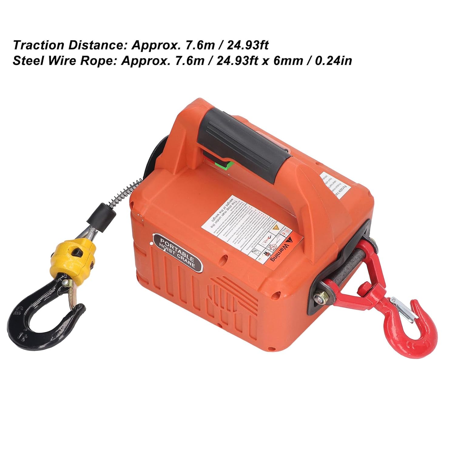 Paranco Elettrico 500KG 12V con Remoto - immagine 4