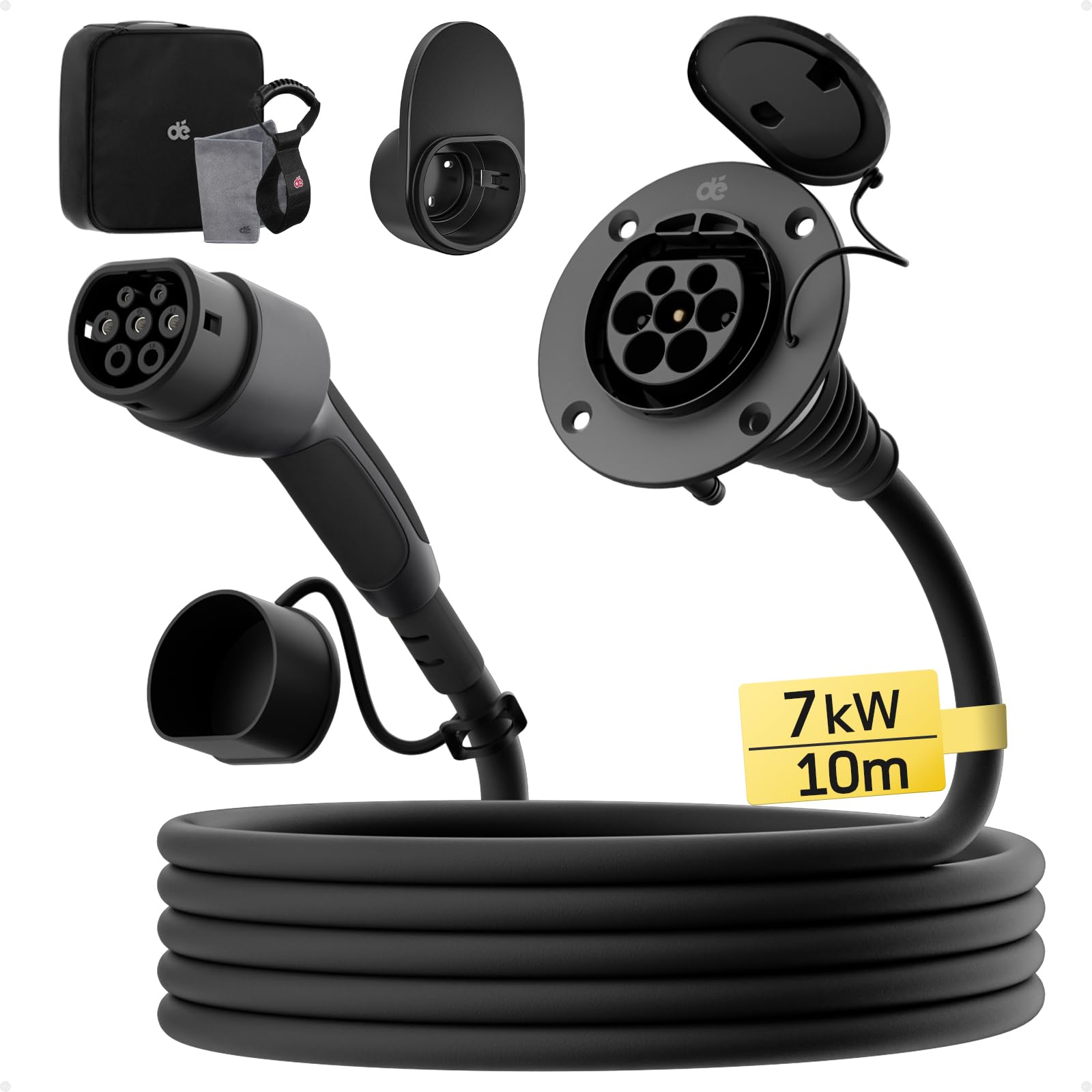 Prolunga Cavo Ricarica Auto Elettrica Tipo 2 - 10m