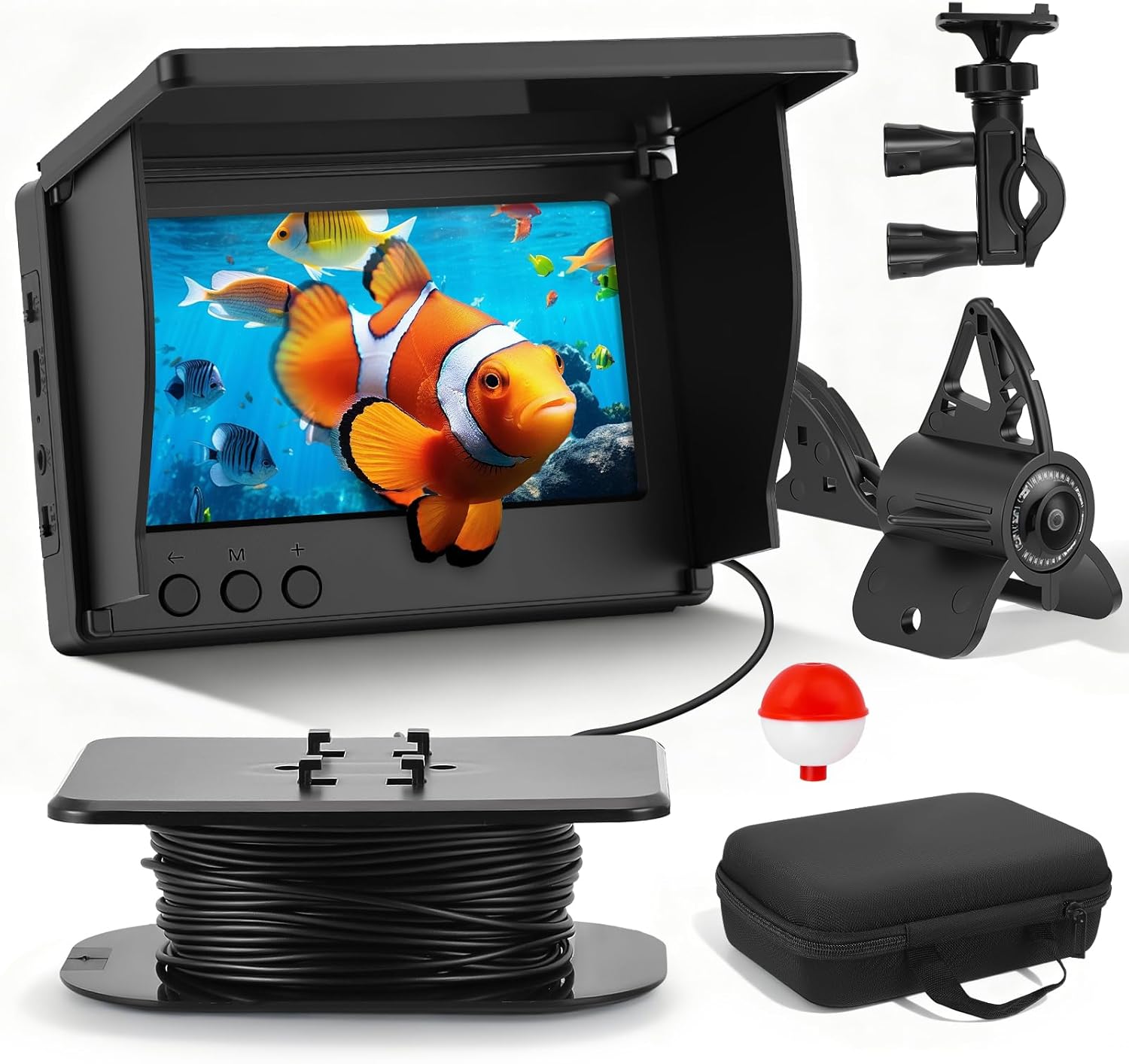 Fish Finder - Videocamera Subacquea Pesca HD 4.3" - immagine 1