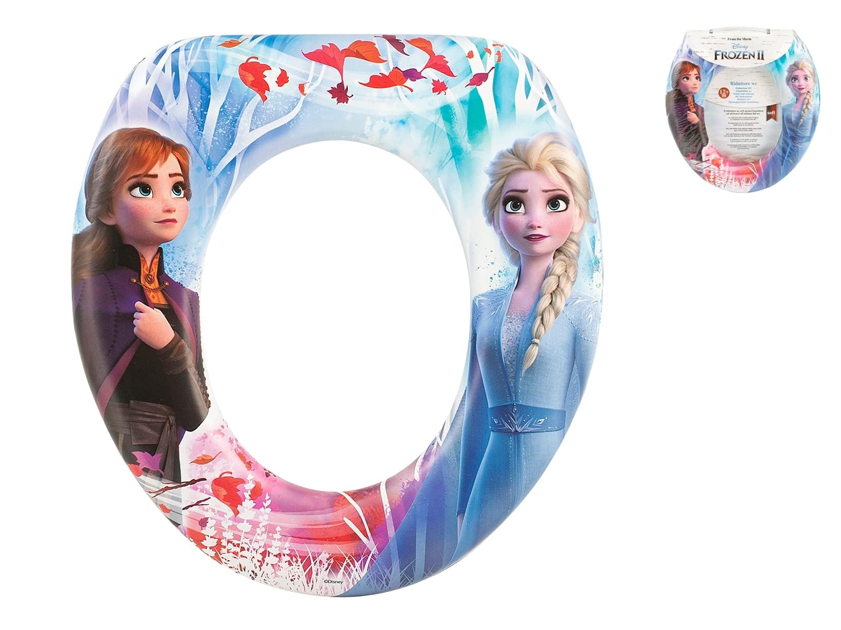 Lulabi Disney Frozen Riduttore WC Soft, Multicolore