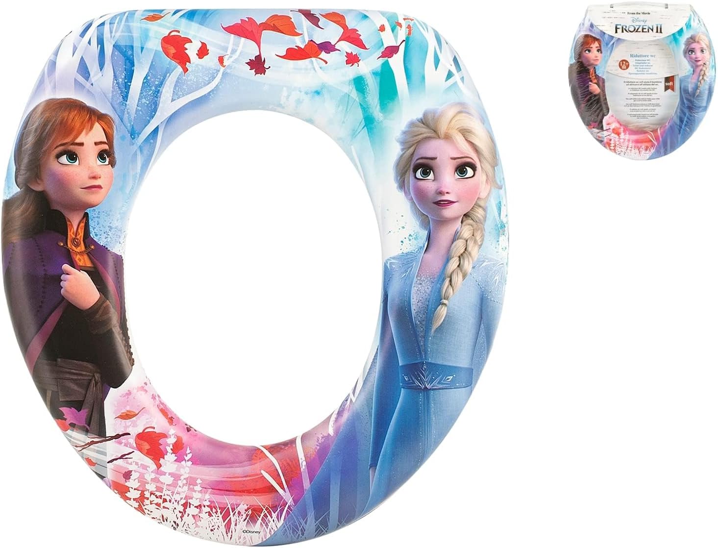 Lulabi Disney Frozen Riduttore WC Soft, Multicolore - immagine 1