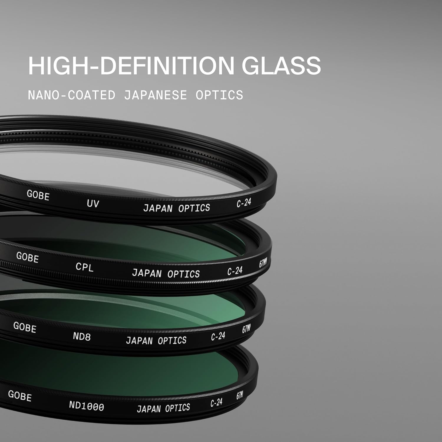 Gobe - Kit Filtri per Obiettivi 49mm - immagine 2