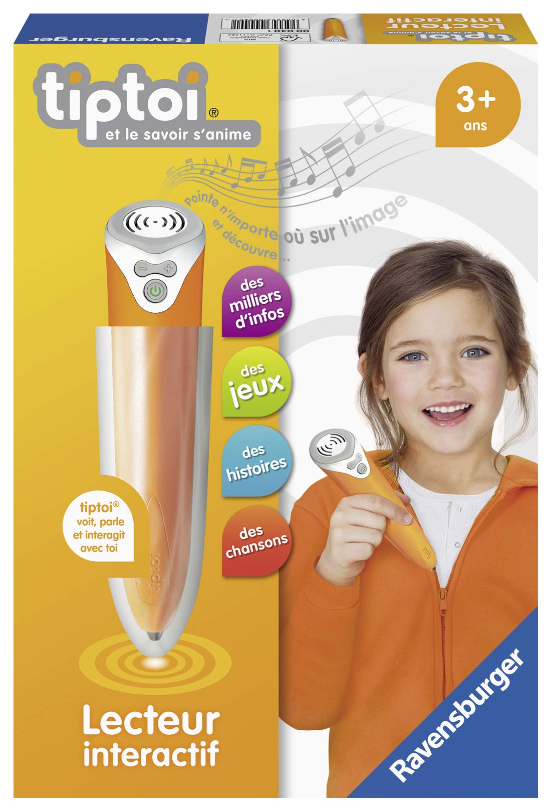 Ravensburger Lettore Interattivo Tiptoi, Multicolore