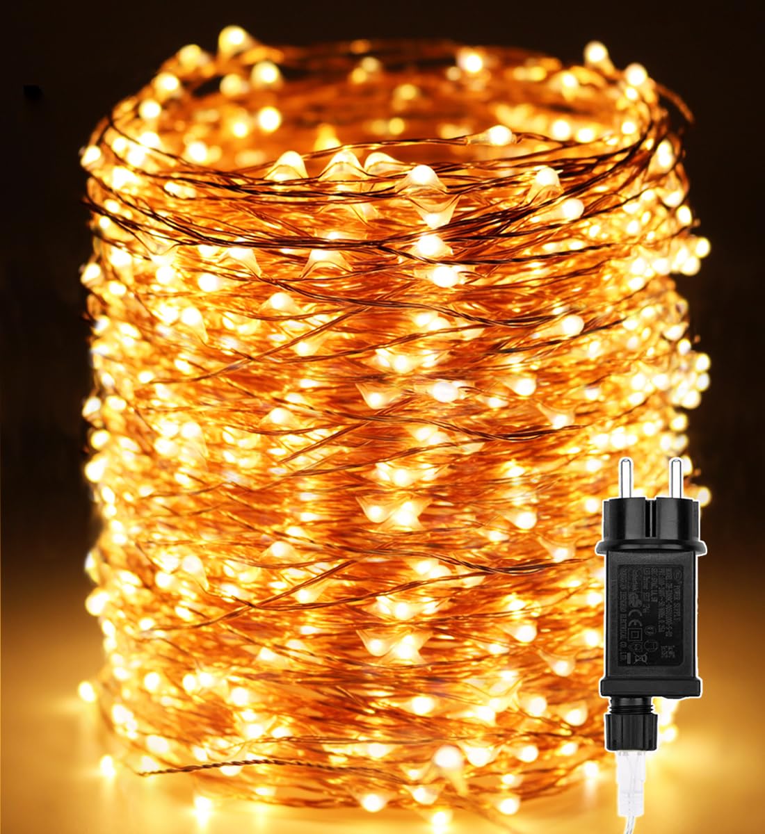 Luci Albero di Natale 200M 2000 LED Filo di Rame