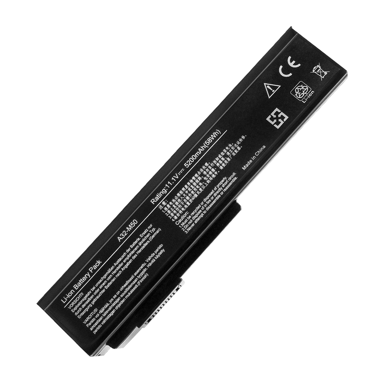 Batteria A32-N61 A32-M50 per ASUS N61 N53 N43 N52