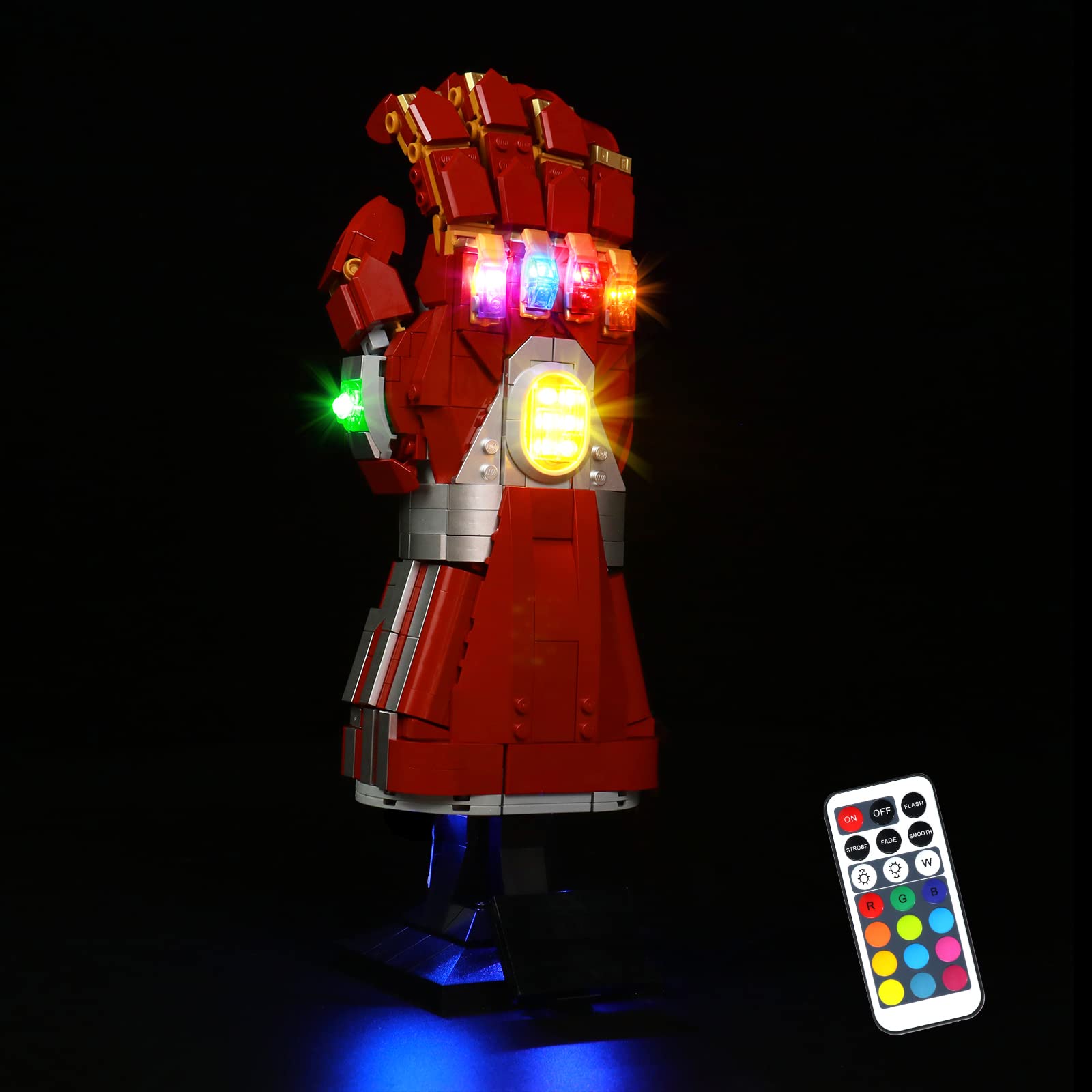 Set Luci LED Compatibile Guanti Lego Nano da Collezione