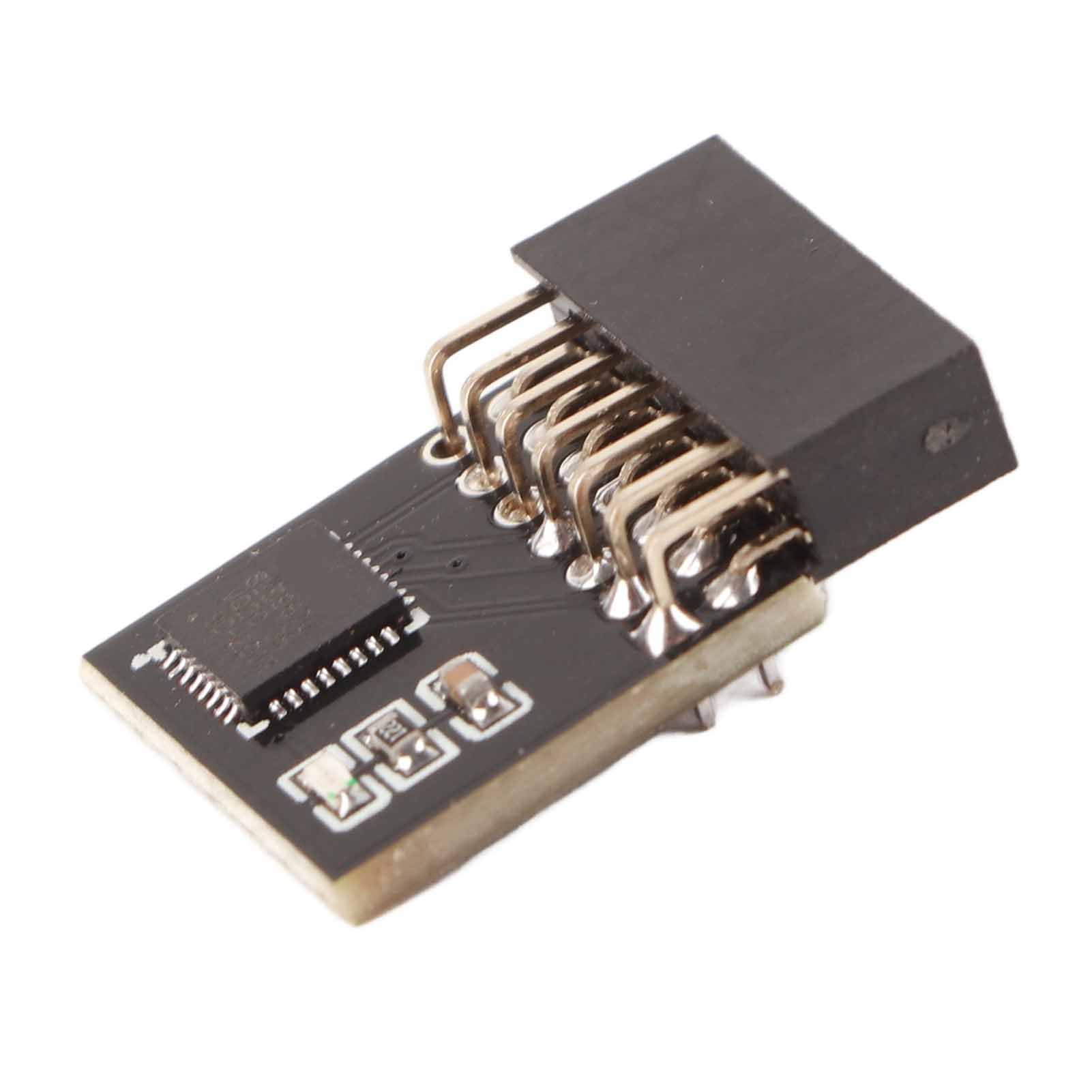 Modulo TPM2.0 Modulo TPM SPI 14Pin, Modulo di Sicurezza Crittografia TPM 2.0 per 11, Schede Madri, può Utilizzare Chiavi di Crittografia Create dal Software di