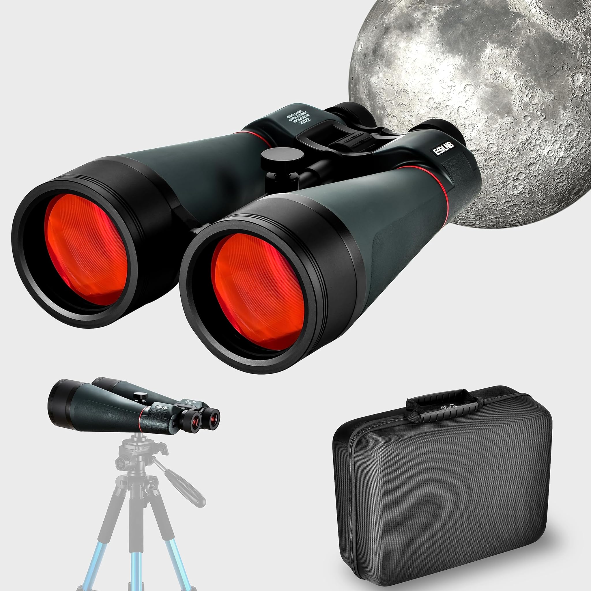 Esslnb Binocolo Astronomico 20x80mm per Adulti