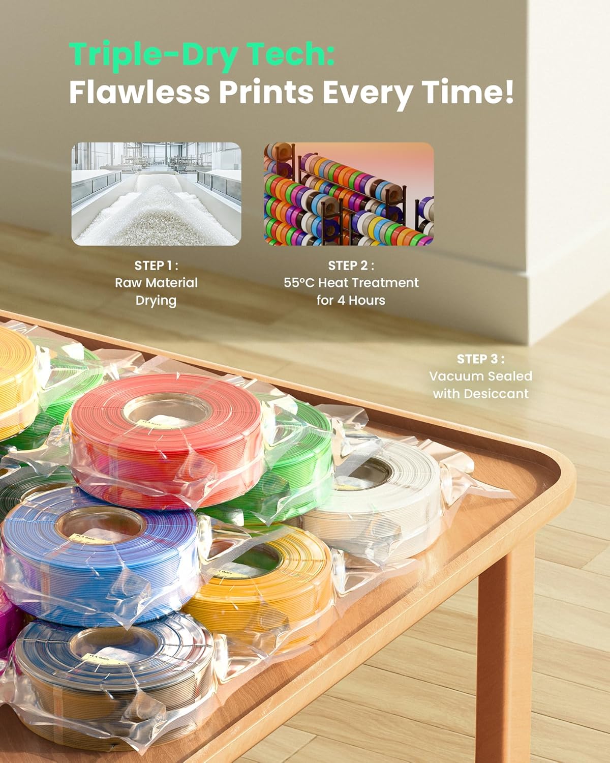 Marswork Filamento PLA 1.75mm 4kg - immagine 2