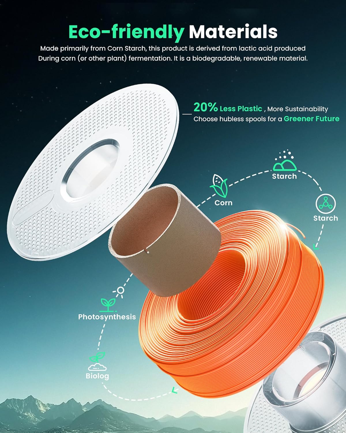 Marswork Filamento PLA 1.75mm 4kg - immagine 6