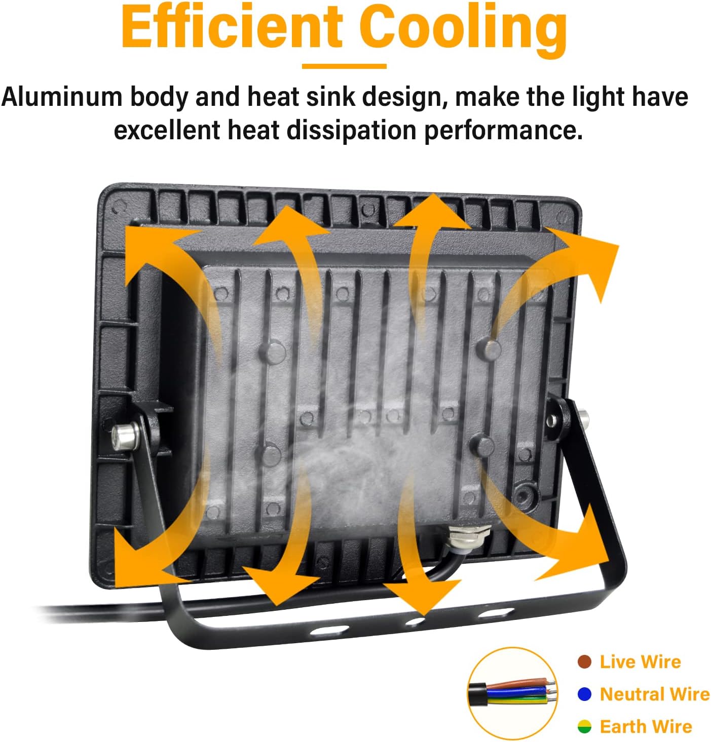 Skyworld 4 Pezzi 30W Faretti RGB da Esterno - immagine 4