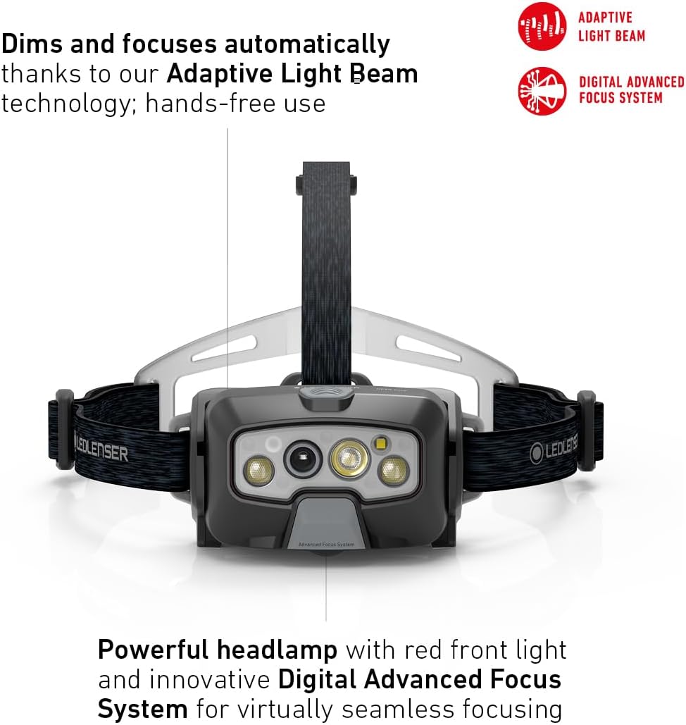 Ledlenser HF8R Core - Torcia Frontale LED 1600 Lumen - immagine 2